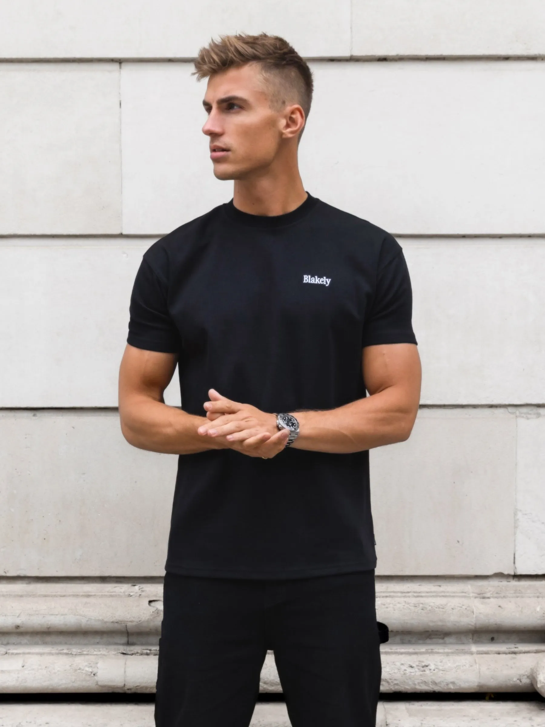 Marlo Relaxed T-Shirt - Black sold by Blakely
