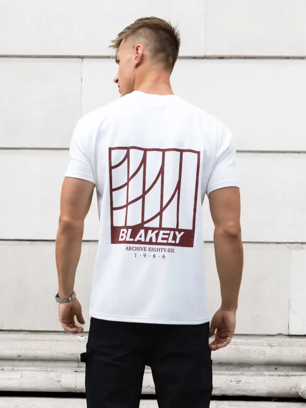 Odell Relaxed T-Shirt - Flat White sold by Blakely