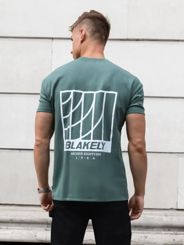 Odell Relaxed T-Shirt - Vintage Green sold by Blakely