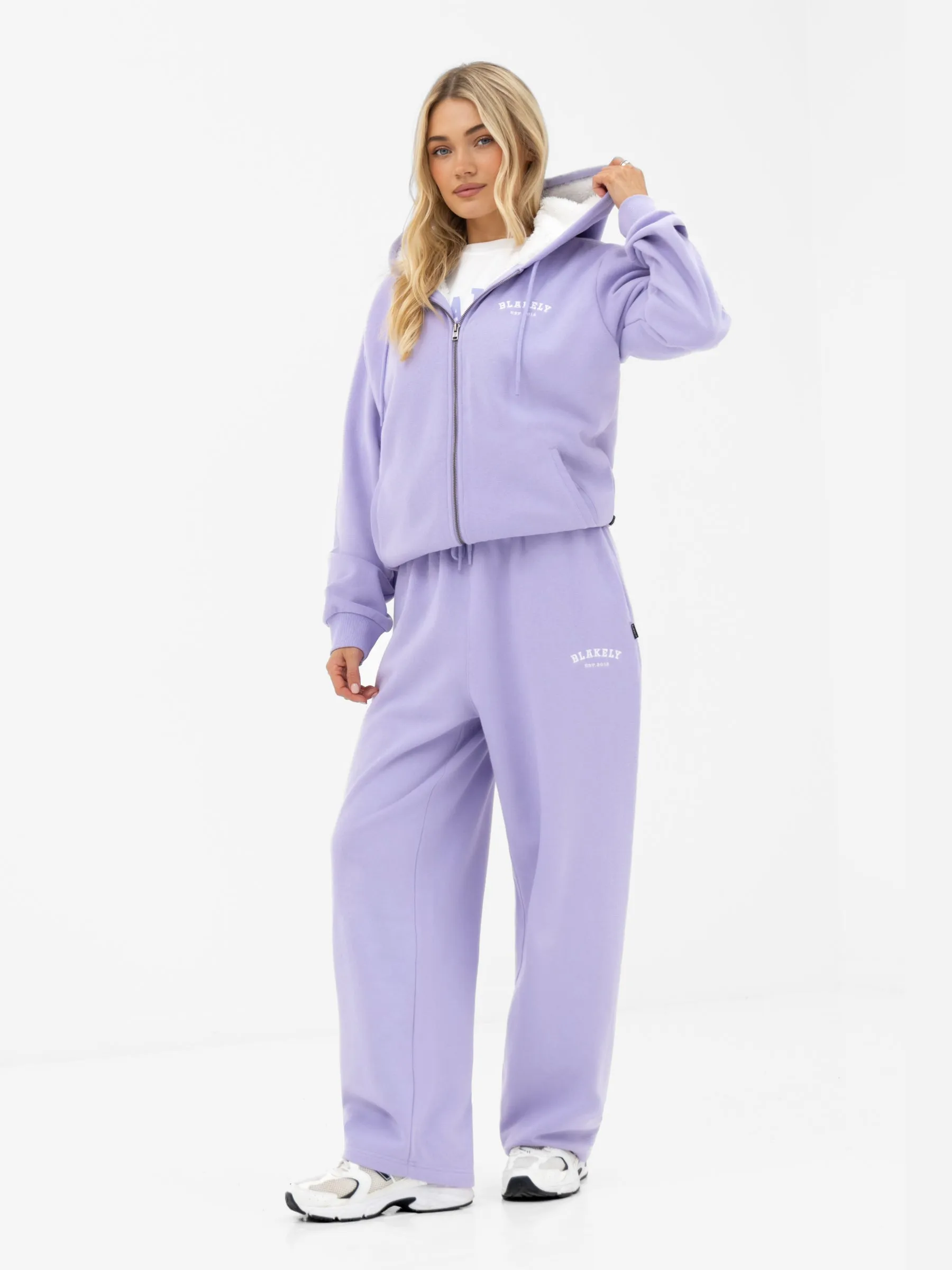 Heritage Oversized Sweatpants - Lilac sold by Blakely product image thumbnail 3