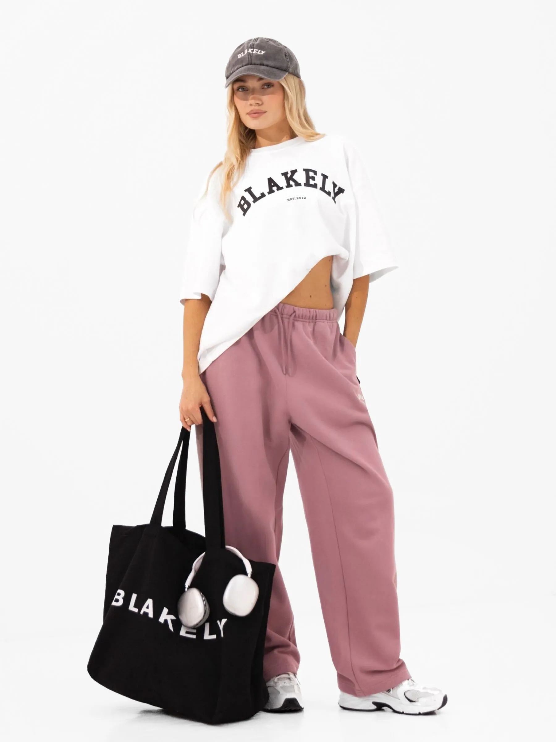 Varsity Ultra Oversized T-Shirt - White & Black sold by Blakely product image thumbnail 3