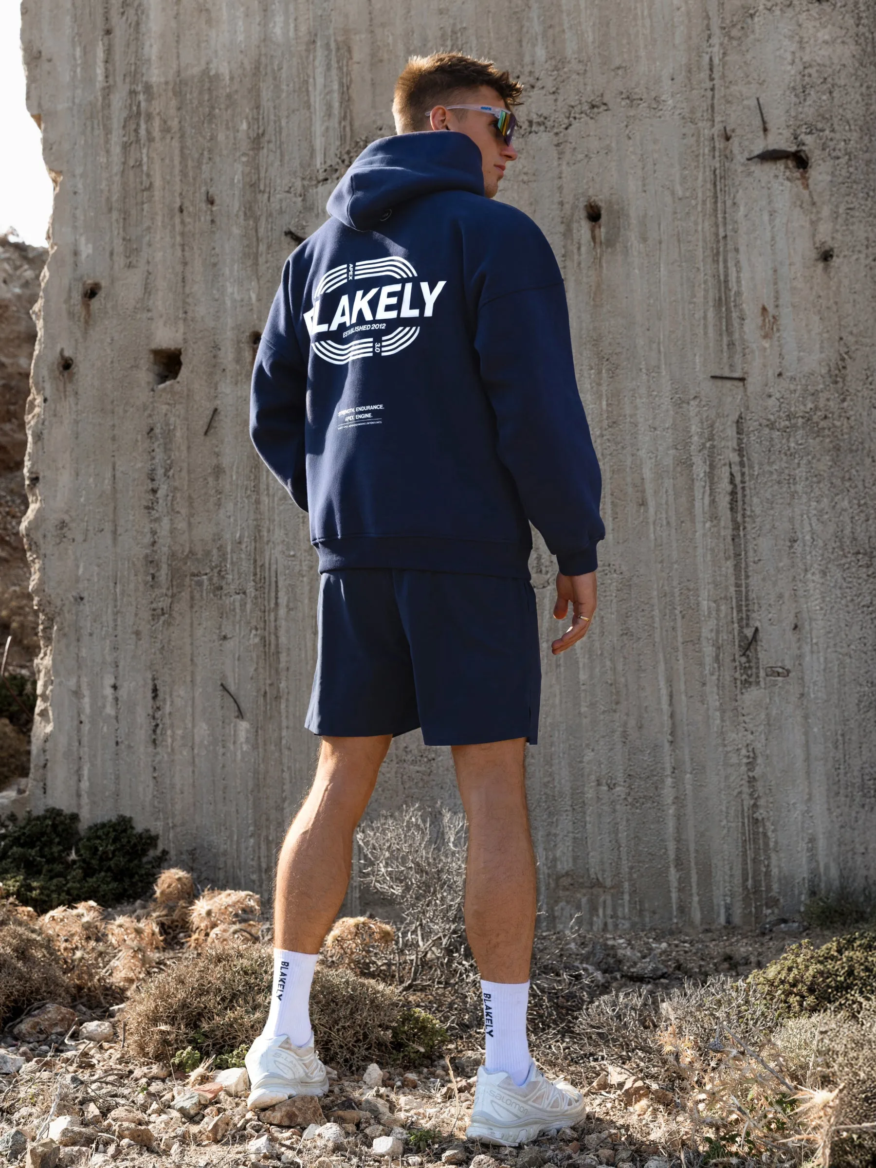 Track Active Hoodie - True Navy sold by Blakely product image thumbnail 3