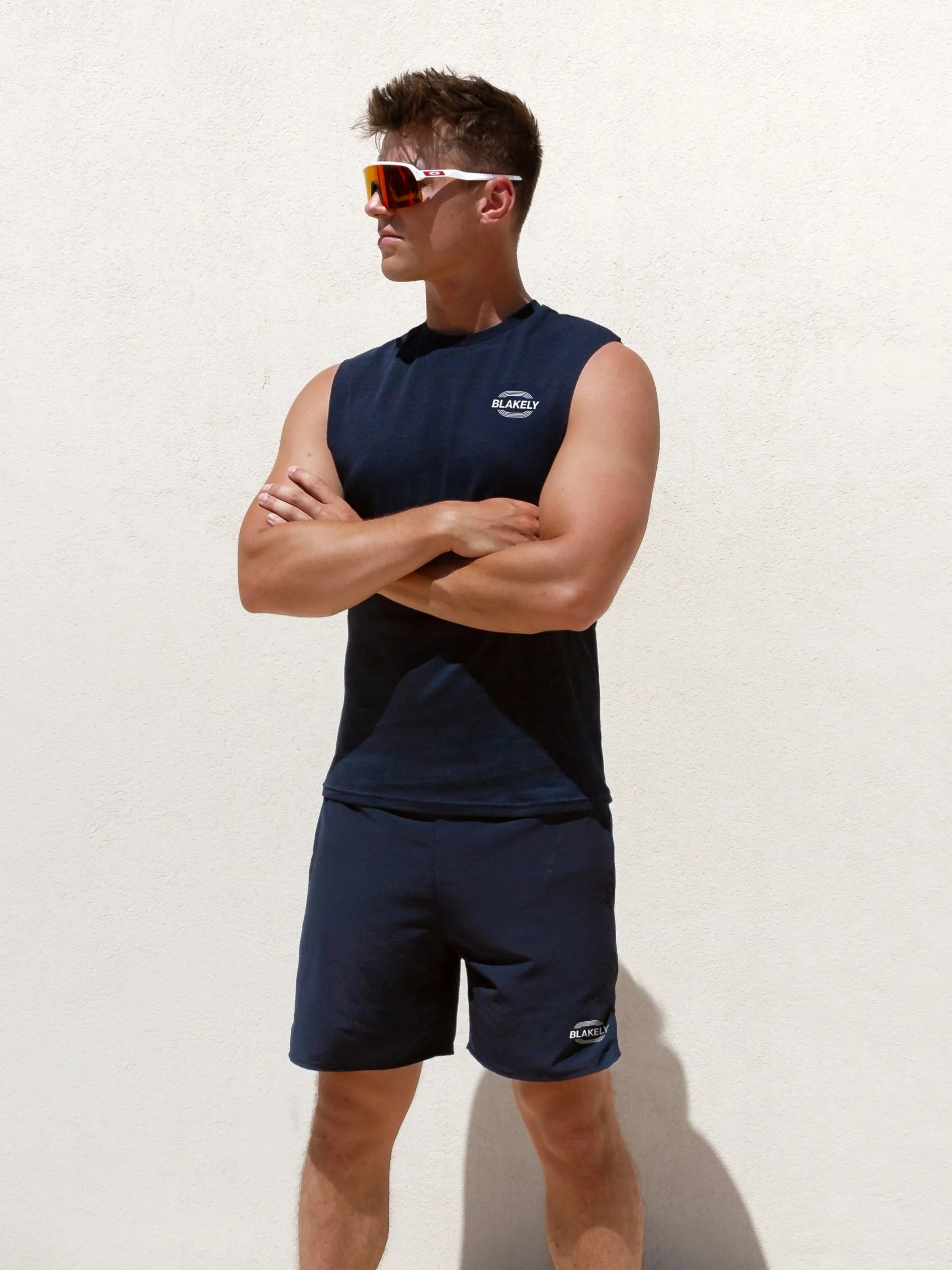 Track Active Vest Top - True Navy sold by Blakely product image thumbnail 2