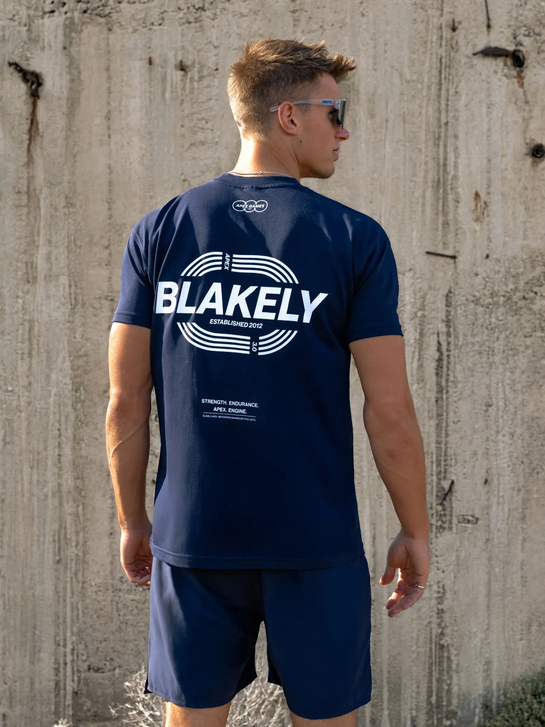 Track Active T-Shirt - True Navy sold by Blakely