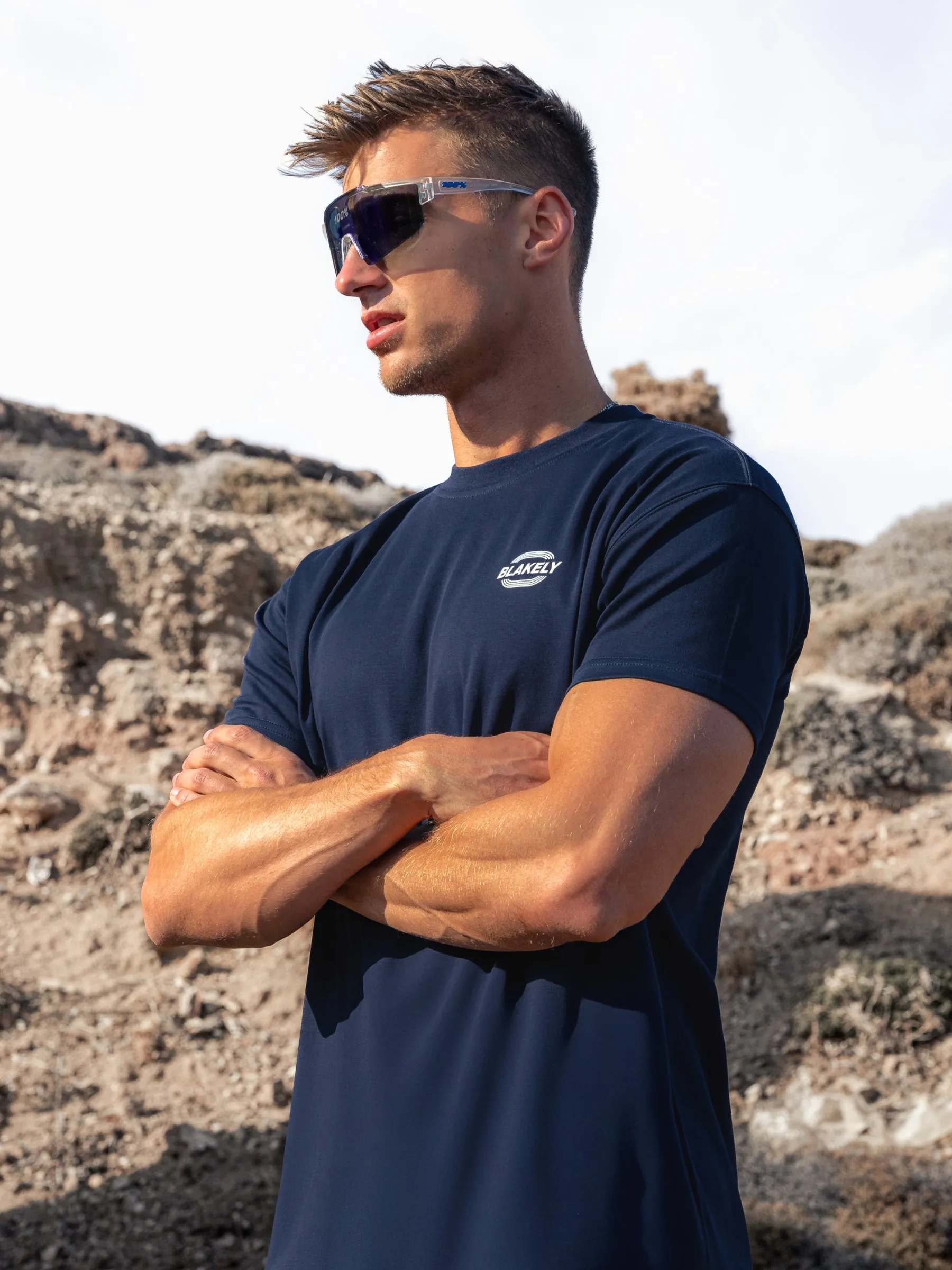 Track Active T-Shirt - True Navy sold by Blakely product image thumbnail 2