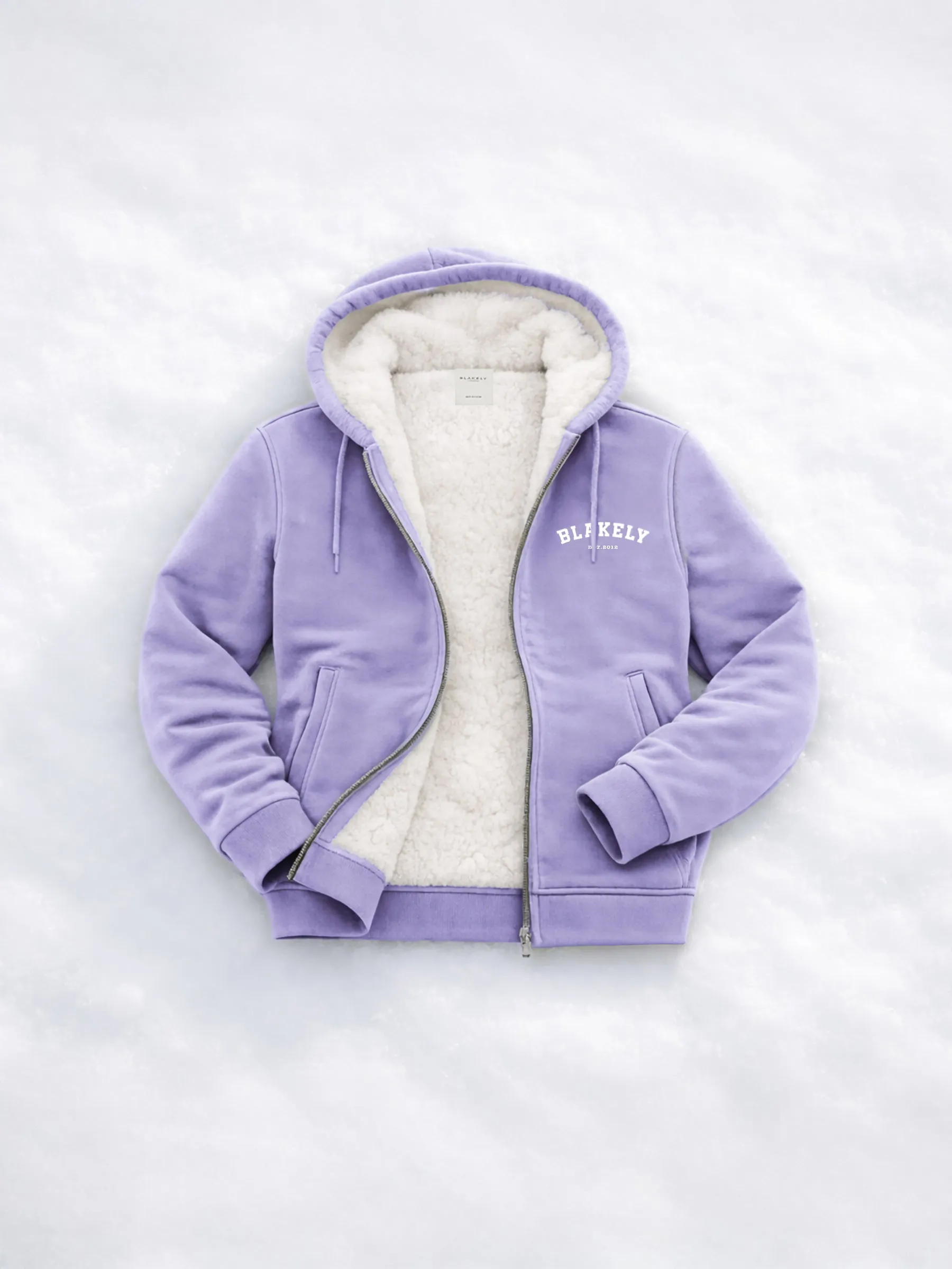 Heritage Full Zip Hoodie - Lilac sold by Blakely product image thumbnail 2