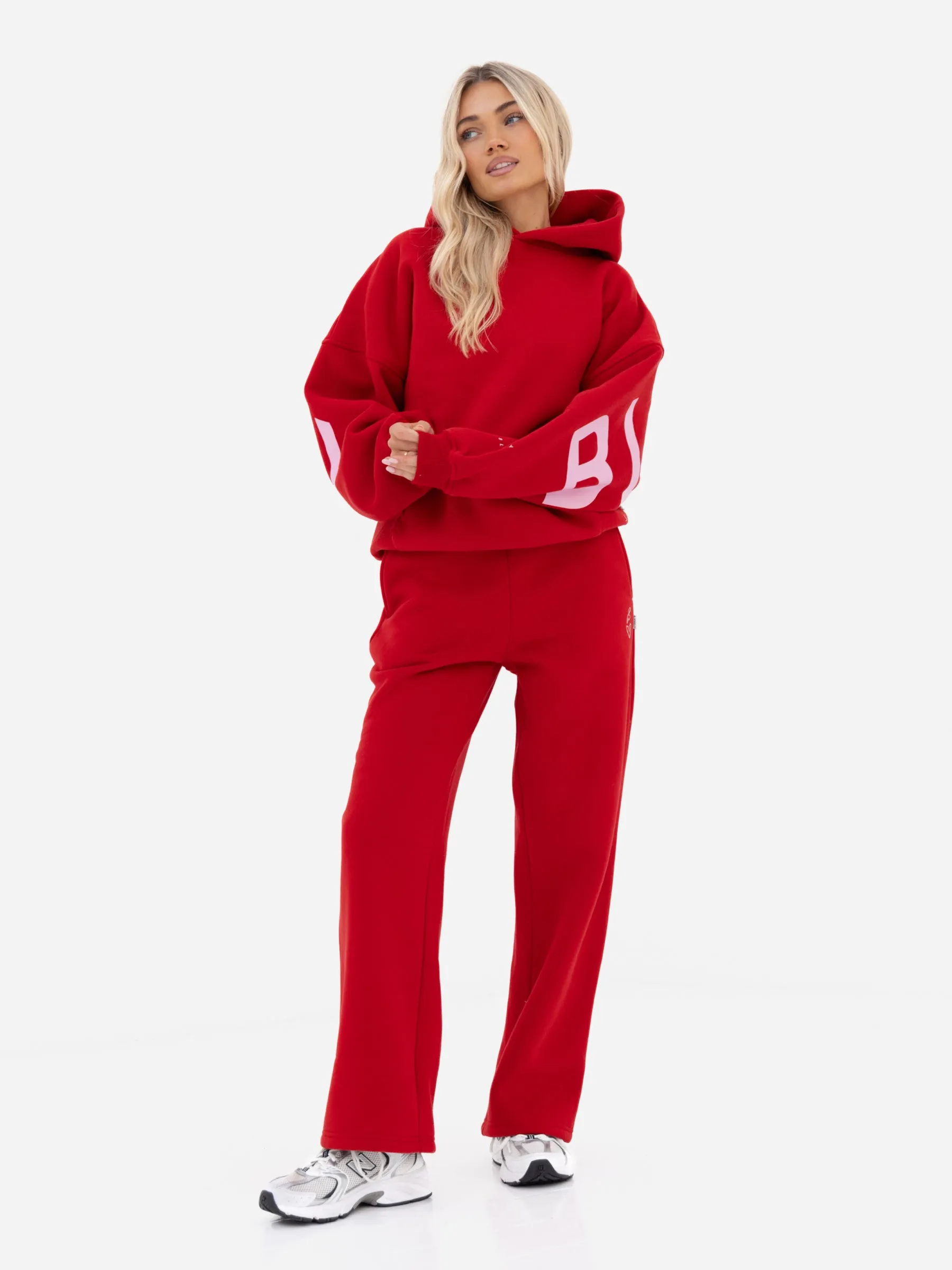 Isabel Oversized Hoodie - Hot Red sold by Blakely product image thumbnail 4