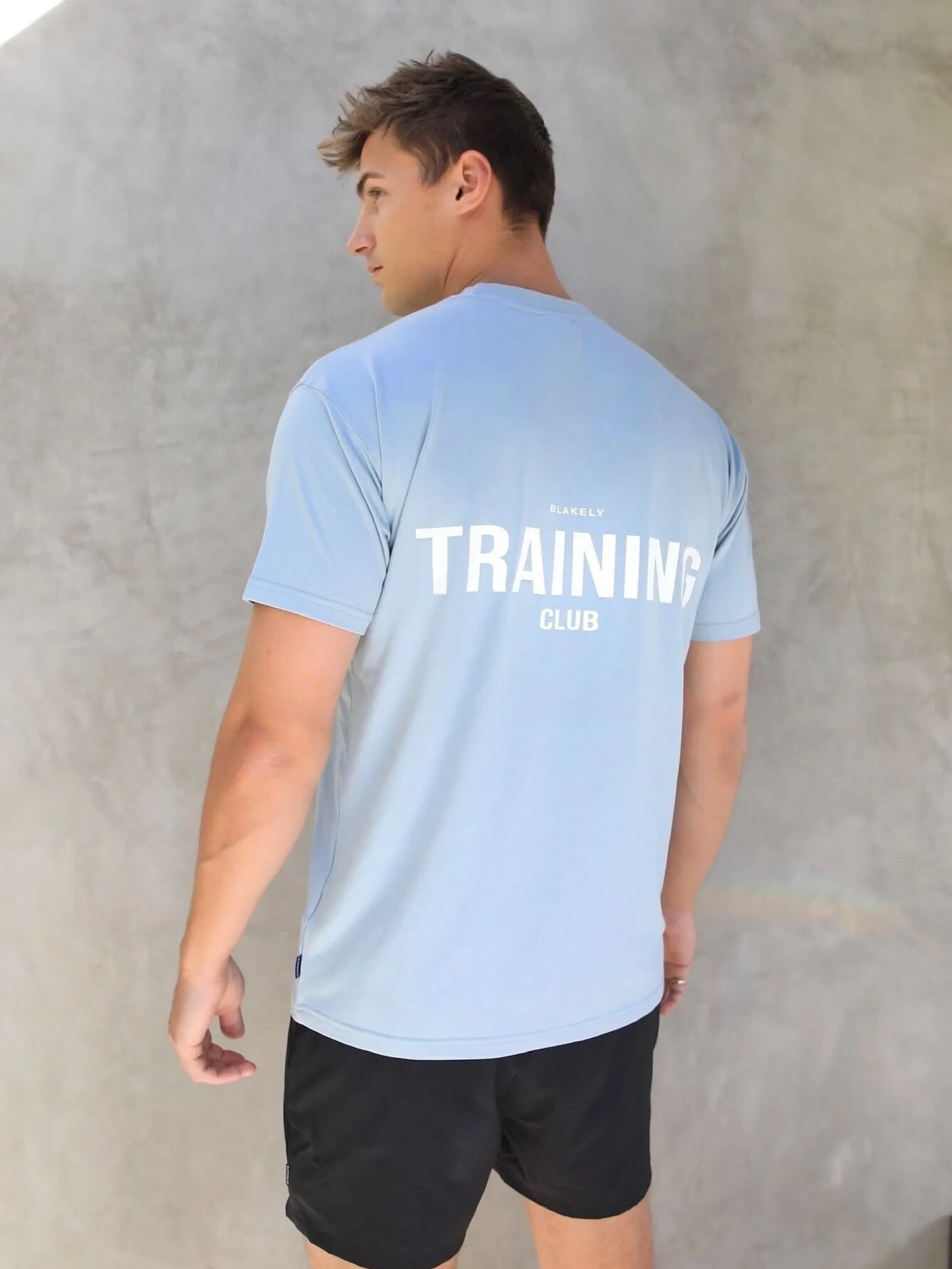 Relaxed Training T-Shirt - Light Blue sold by Blakely