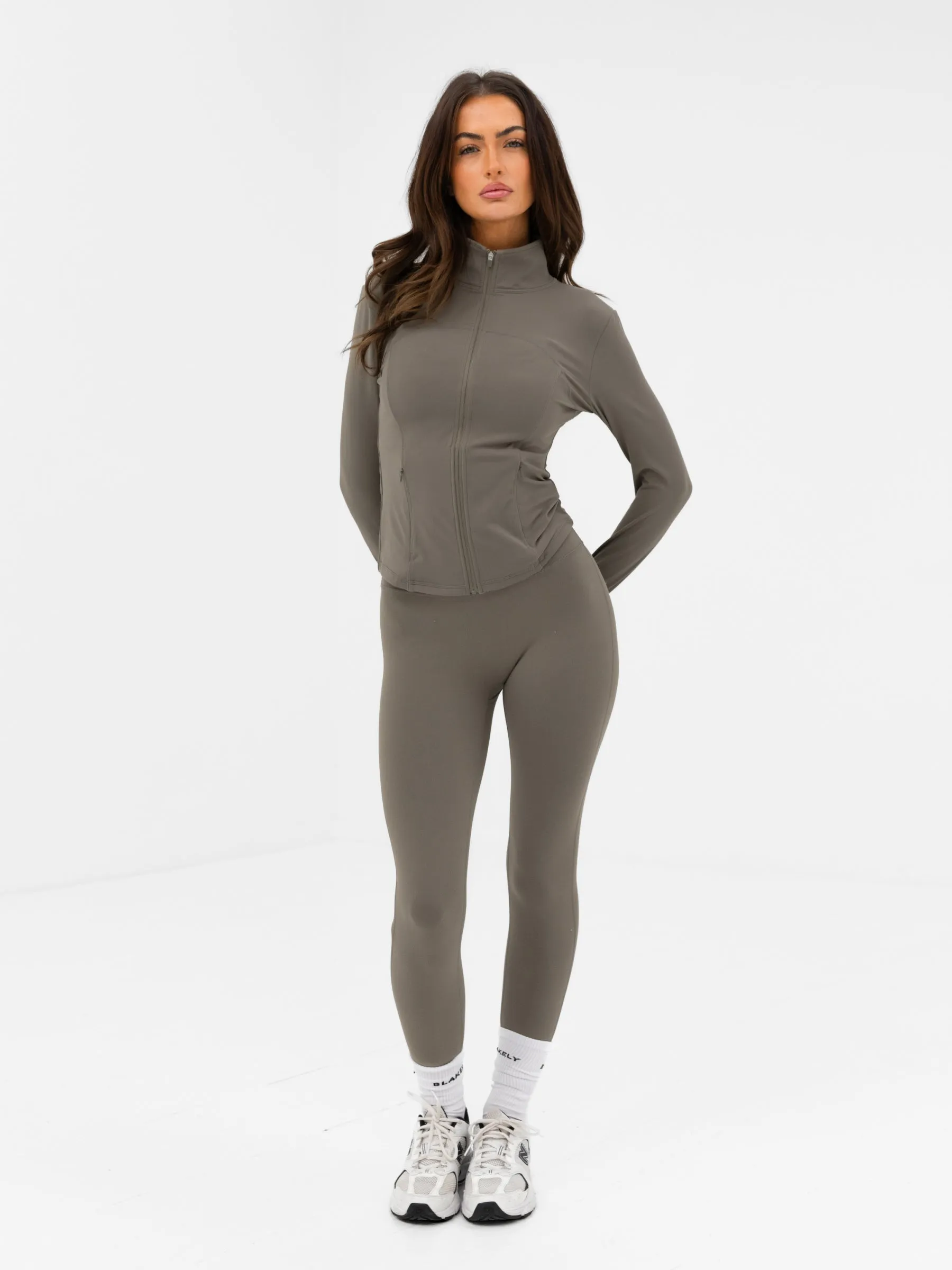 SculptForm Full Zip Jacket - Safari Green sold by Blakely product image thumbnail 3