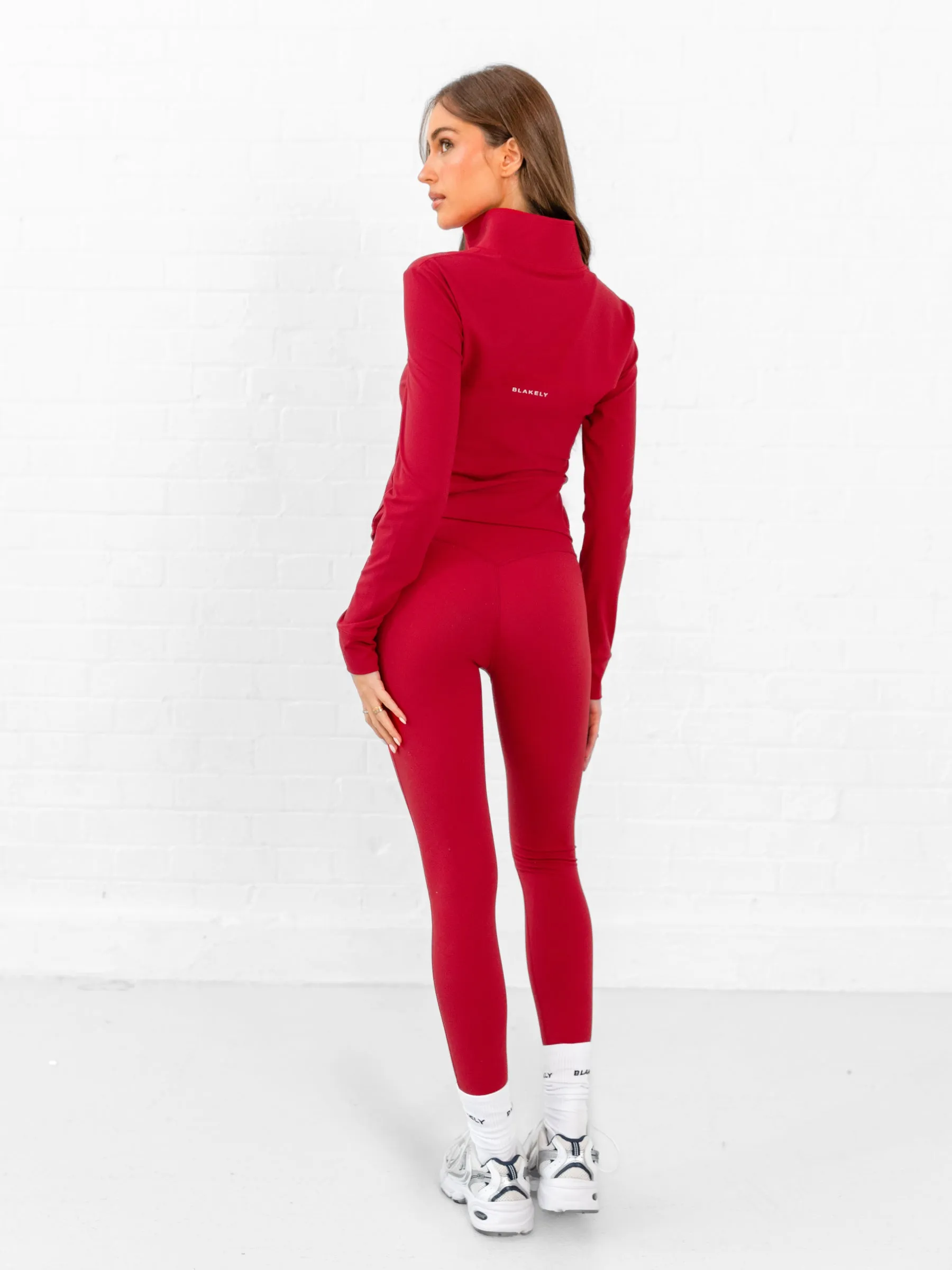 SculptForm Full Zip Jacket - Cherry Red sold by Blakely product image thumbnail 4