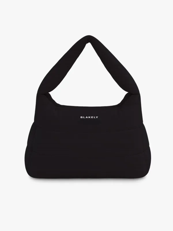Quilted Puffer Bag - Black made by Blakely