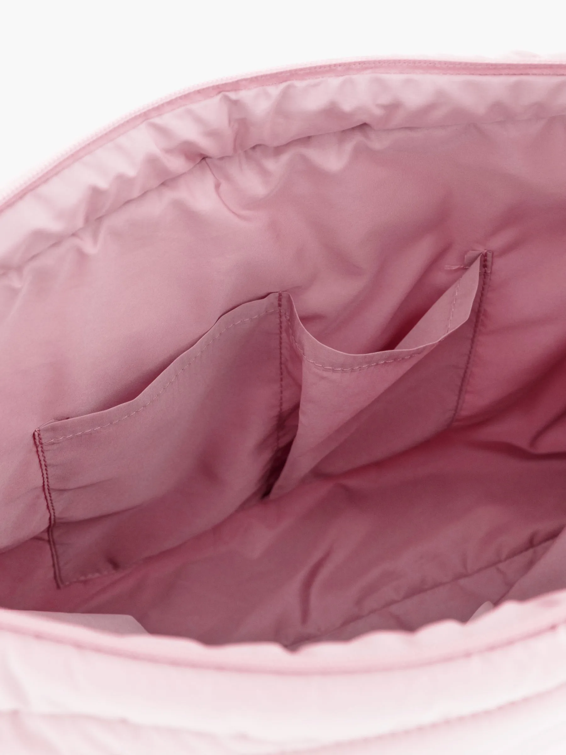 Quilted Puffer Bag - Dusty Pink sold by Blakely product image thumbnail 4