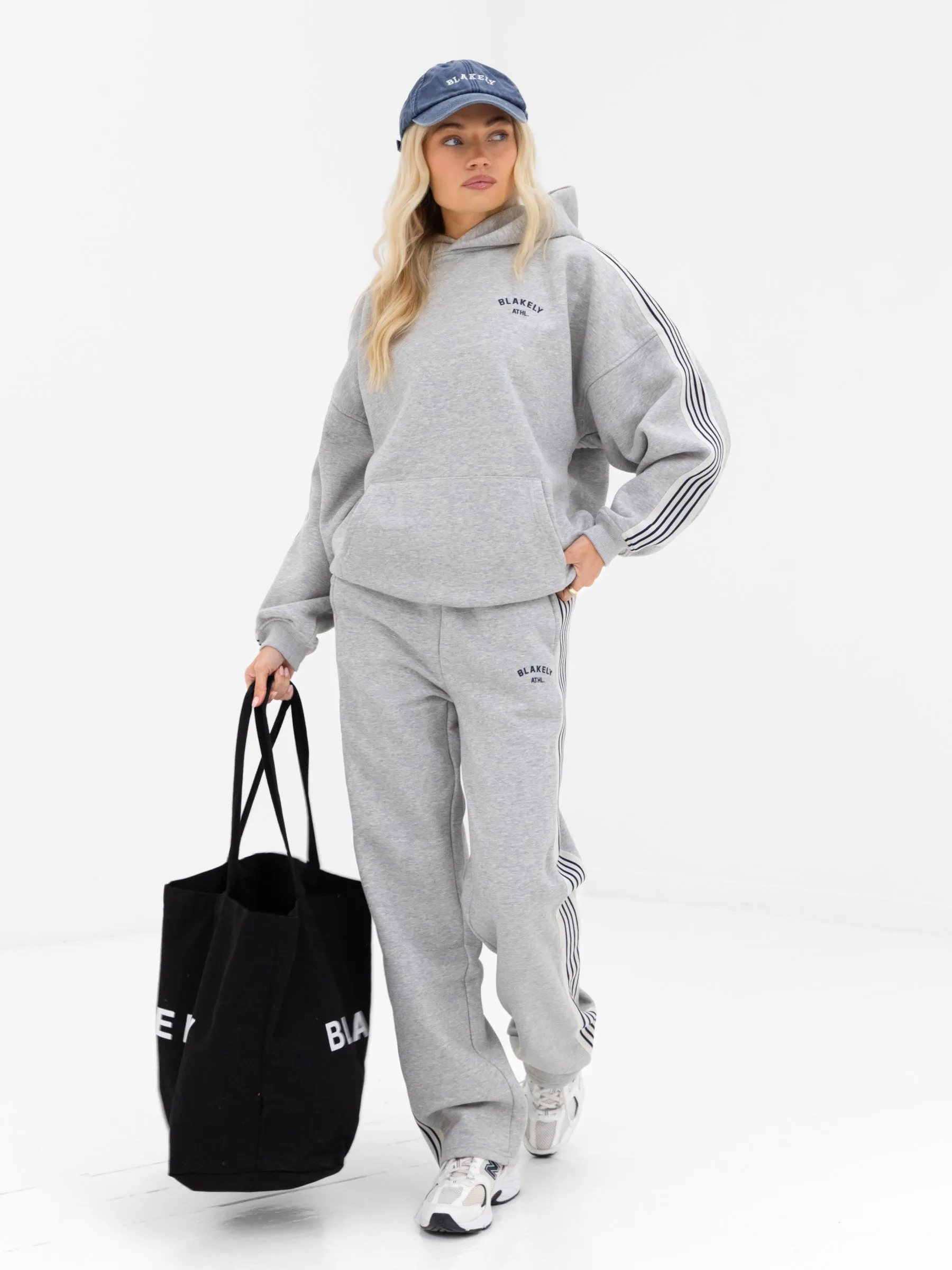 Immani Oversized Hoodie - Marl Grey sold by Blakely product image thumbnail 3