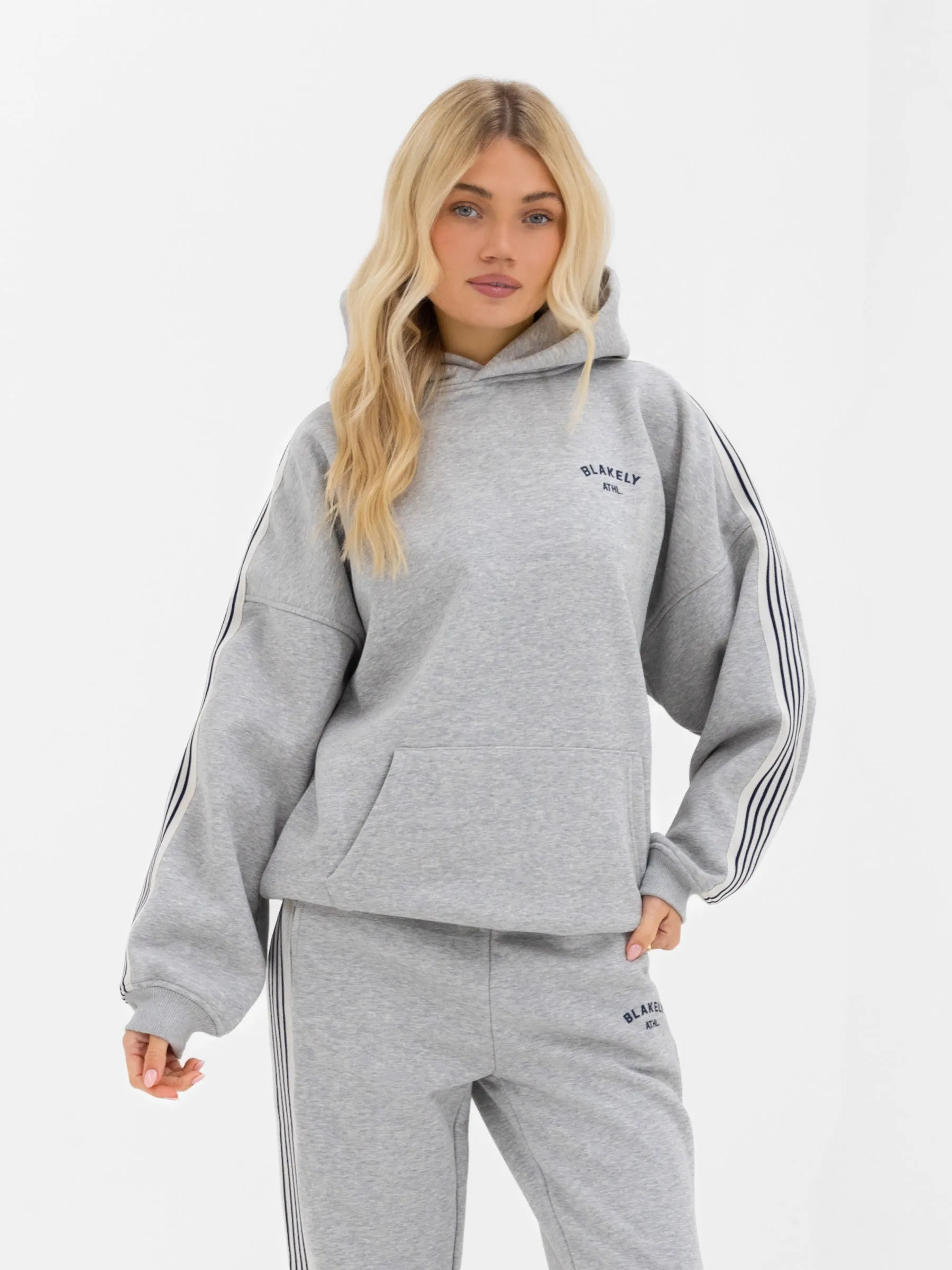 Immani Oversized Hoodie - Marl Grey sold by Blakely