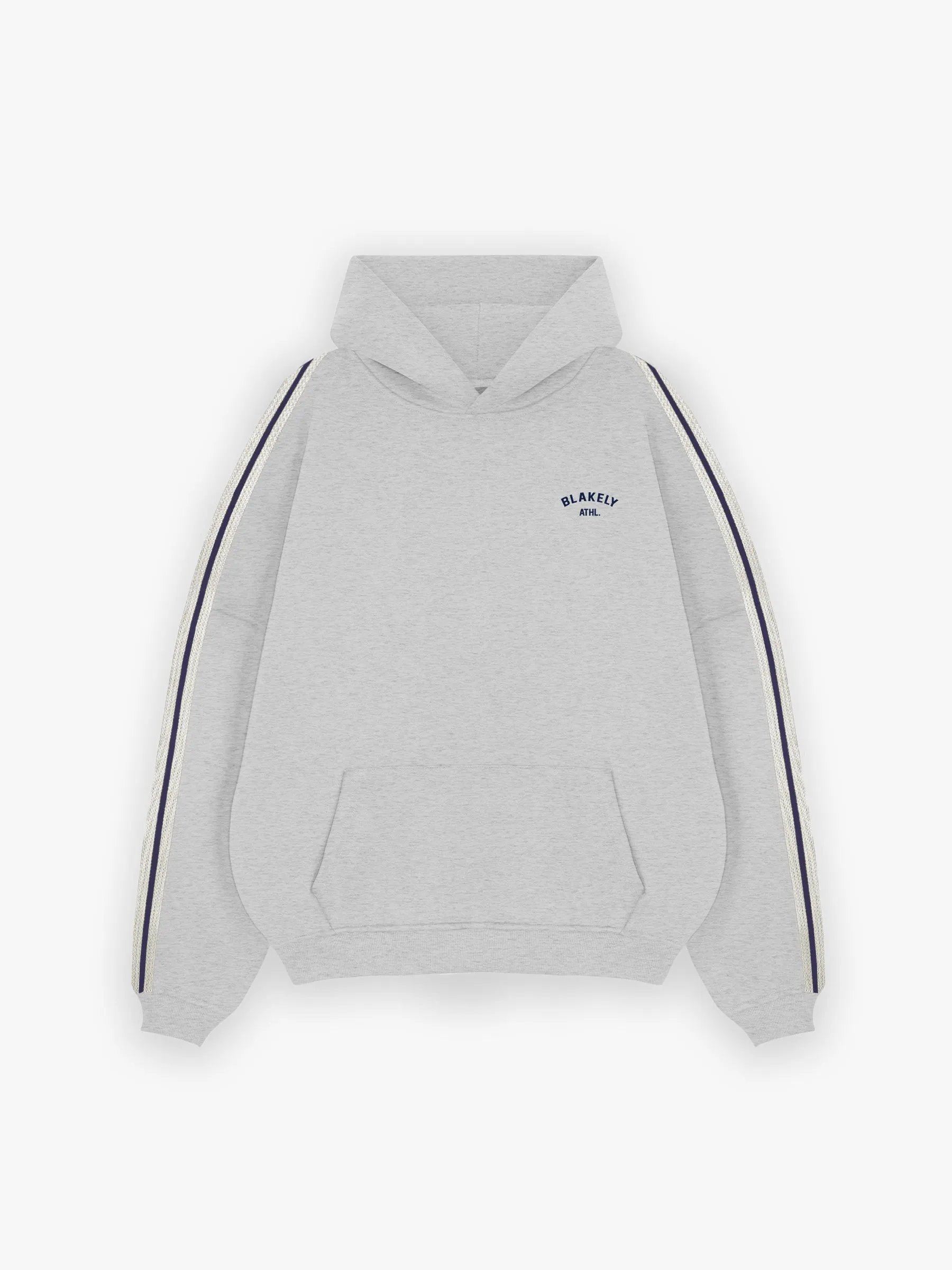 Zayd Relaxed Hoodie - Marl Grey sold by Blakely product image thumbnail 2