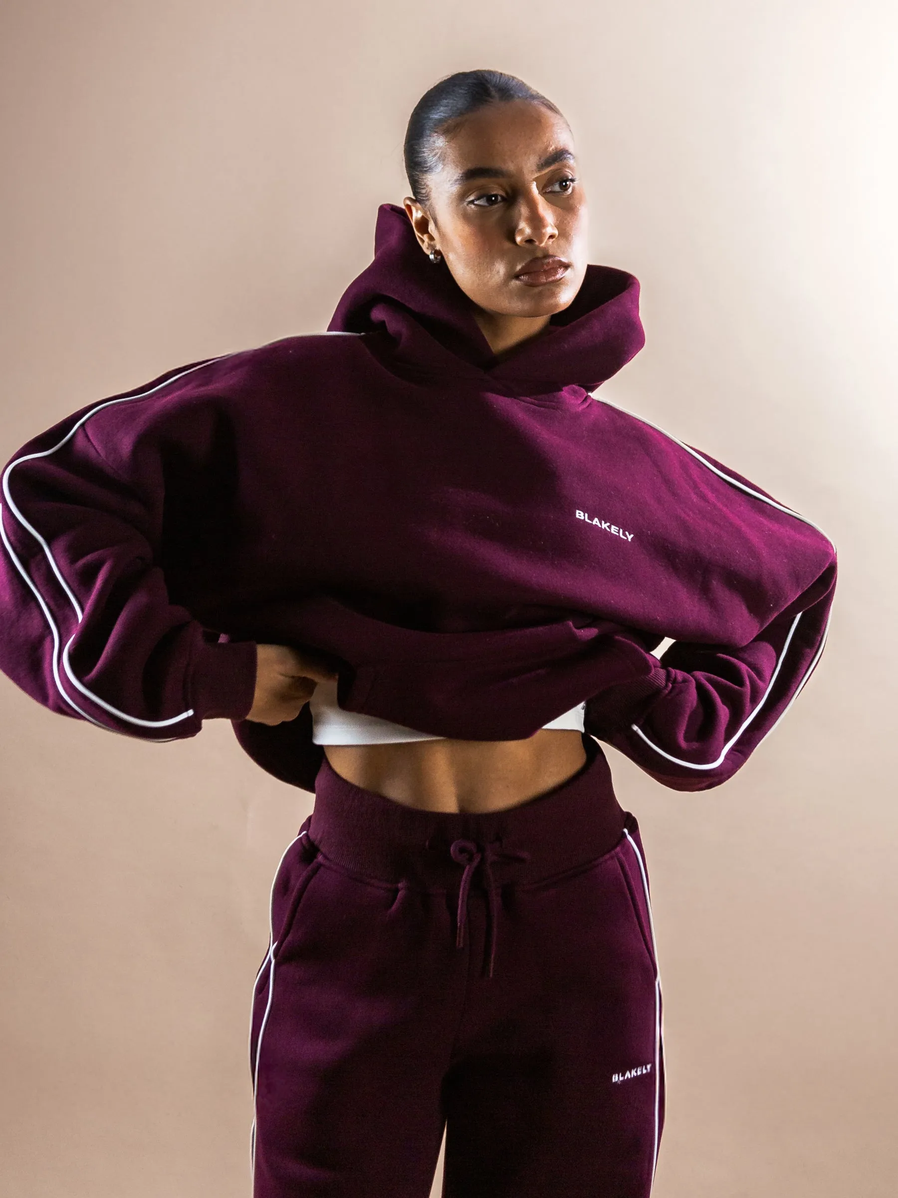 Apex Pro Oversized Hoodie - Dark Cherry sold by Blakely product image thumbnail 5