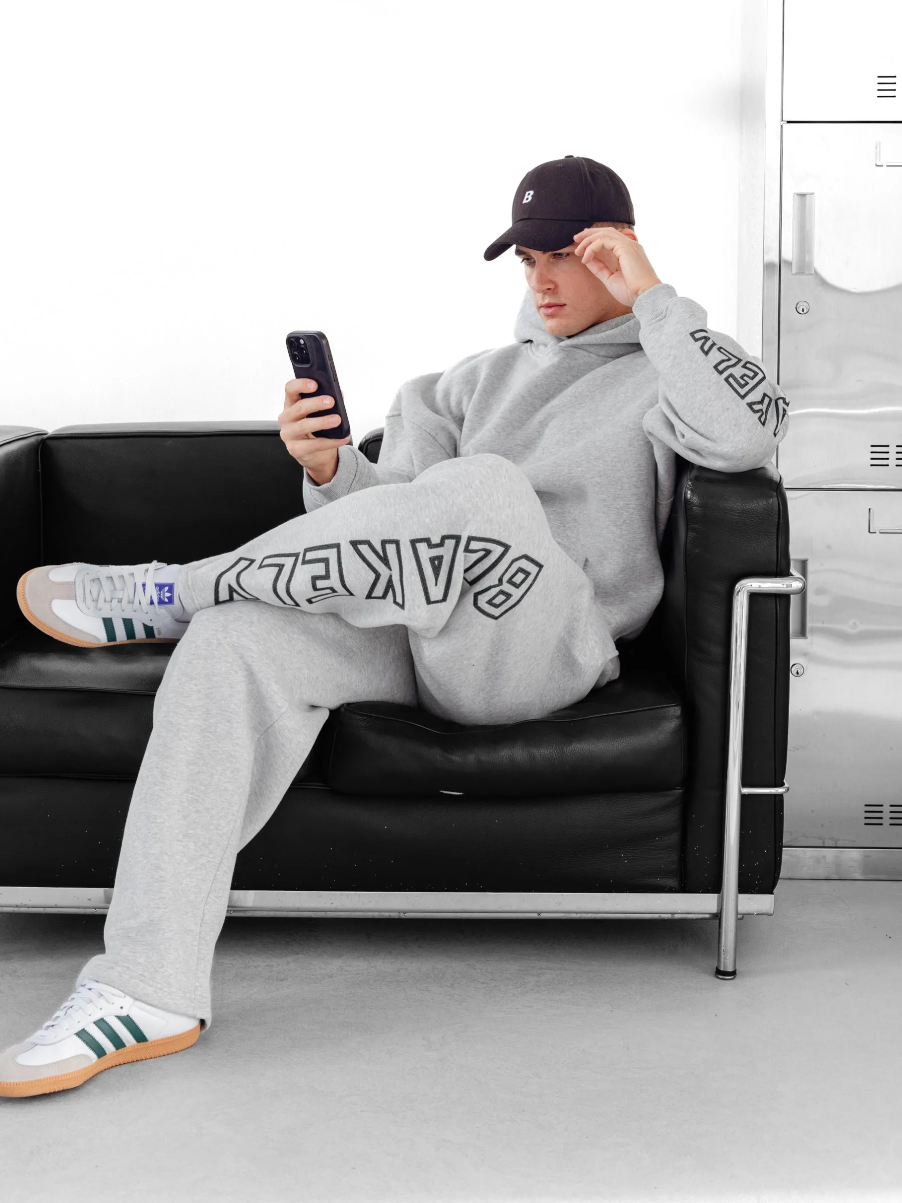 Miles Relaxed Hoodie - Marl Grey sold by Blakely product image thumbnail 4