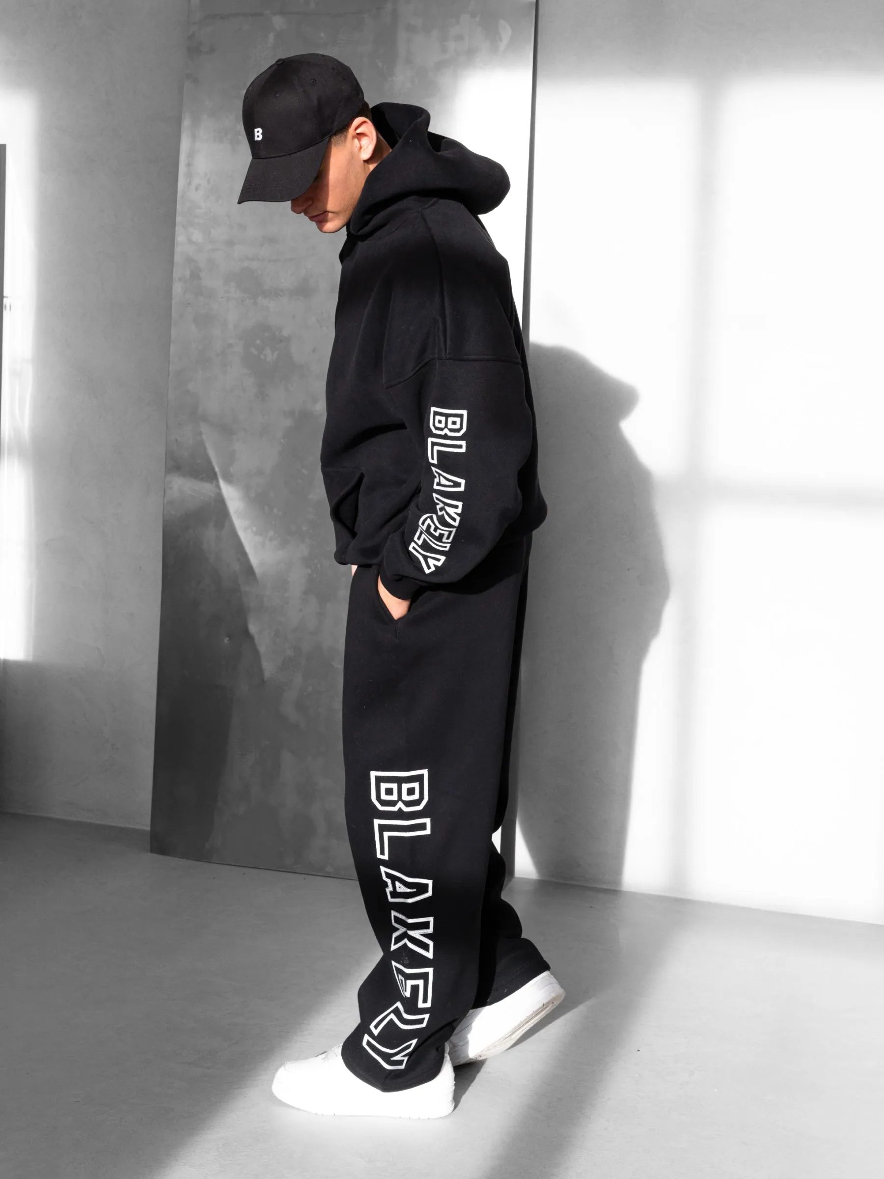 Miles Relaxed Hoodie - Black sold by Blakely product image thumbnail 2