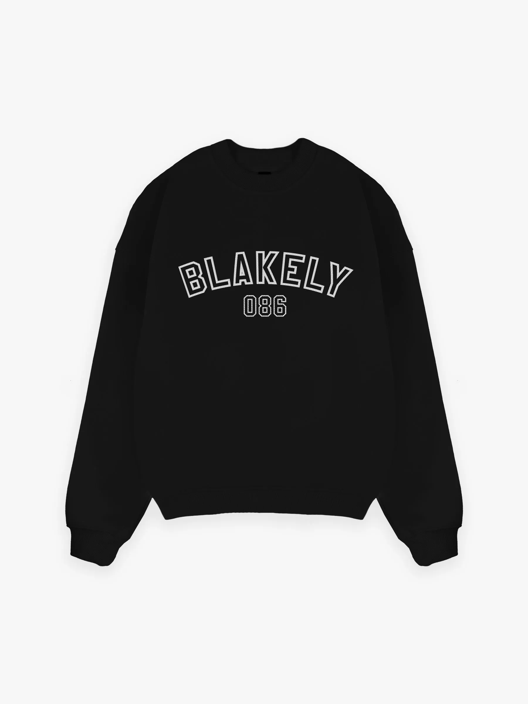 Miles Relaxed Jumper - Black sold by Blakely product image thumbnail 2