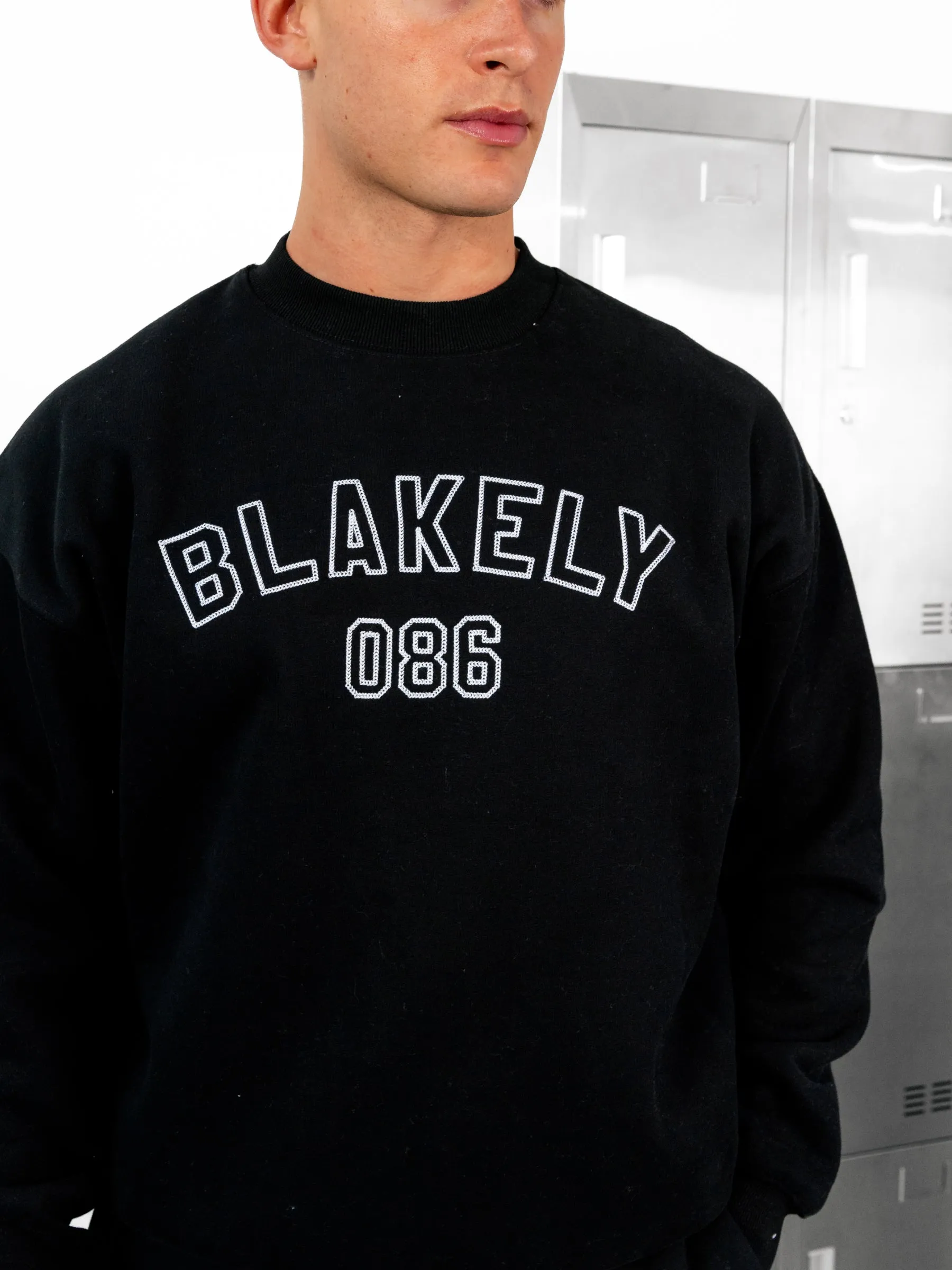 Miles Relaxed Jumper - Black sold by Blakely product image thumbnail 4