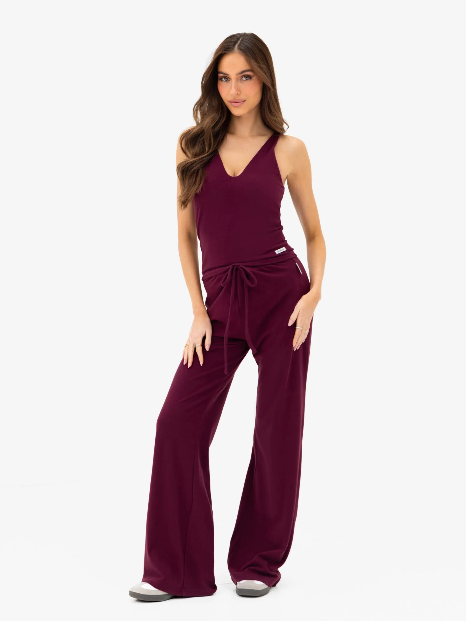 Nellie Vest Top - Rich Burgundy sold by Blakely product image thumbnail 3