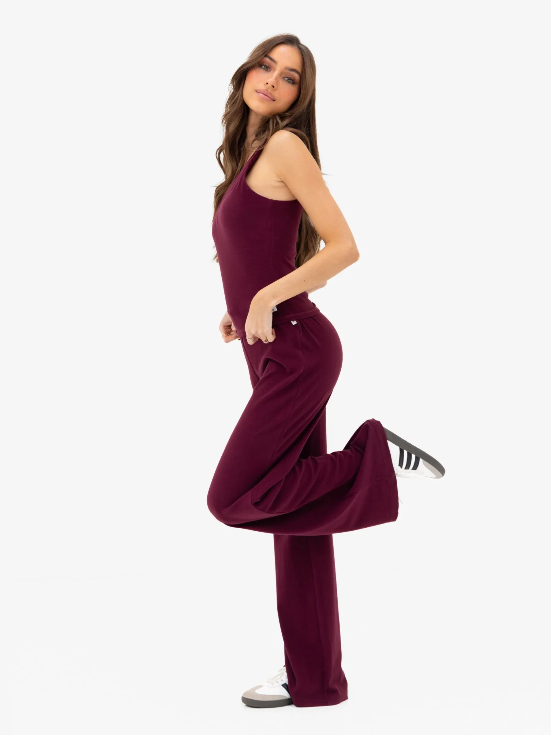 Nellie Vest Top - Rich Burgundy sold by Blakely product image thumbnail 4
