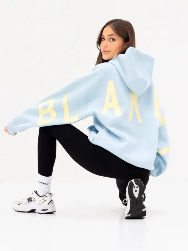 Isabel Oversized Hoodie - Pastel Blue sold by Blakely