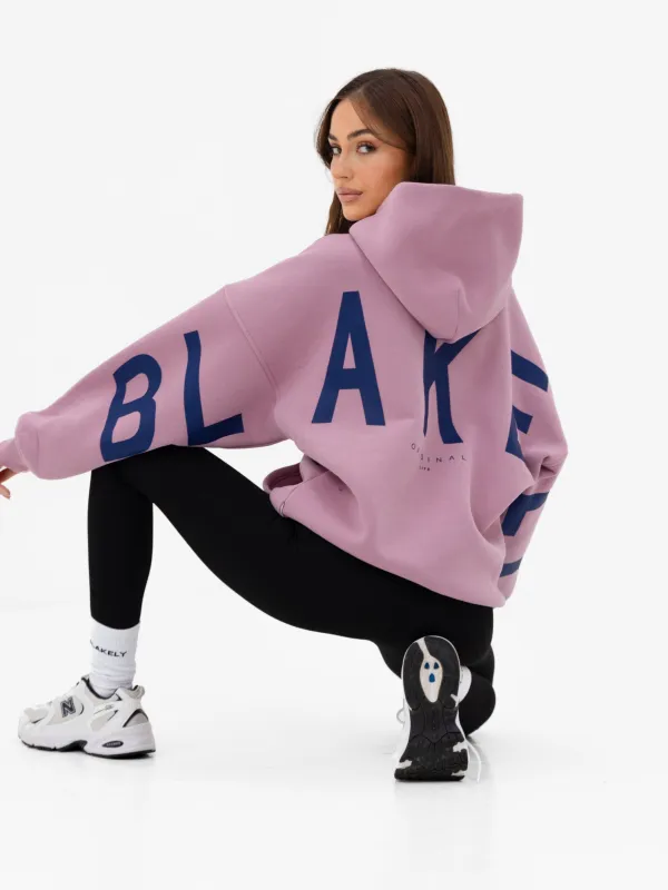 Isabel Oversized Hoodie - Soft Mauve sold by Blakely