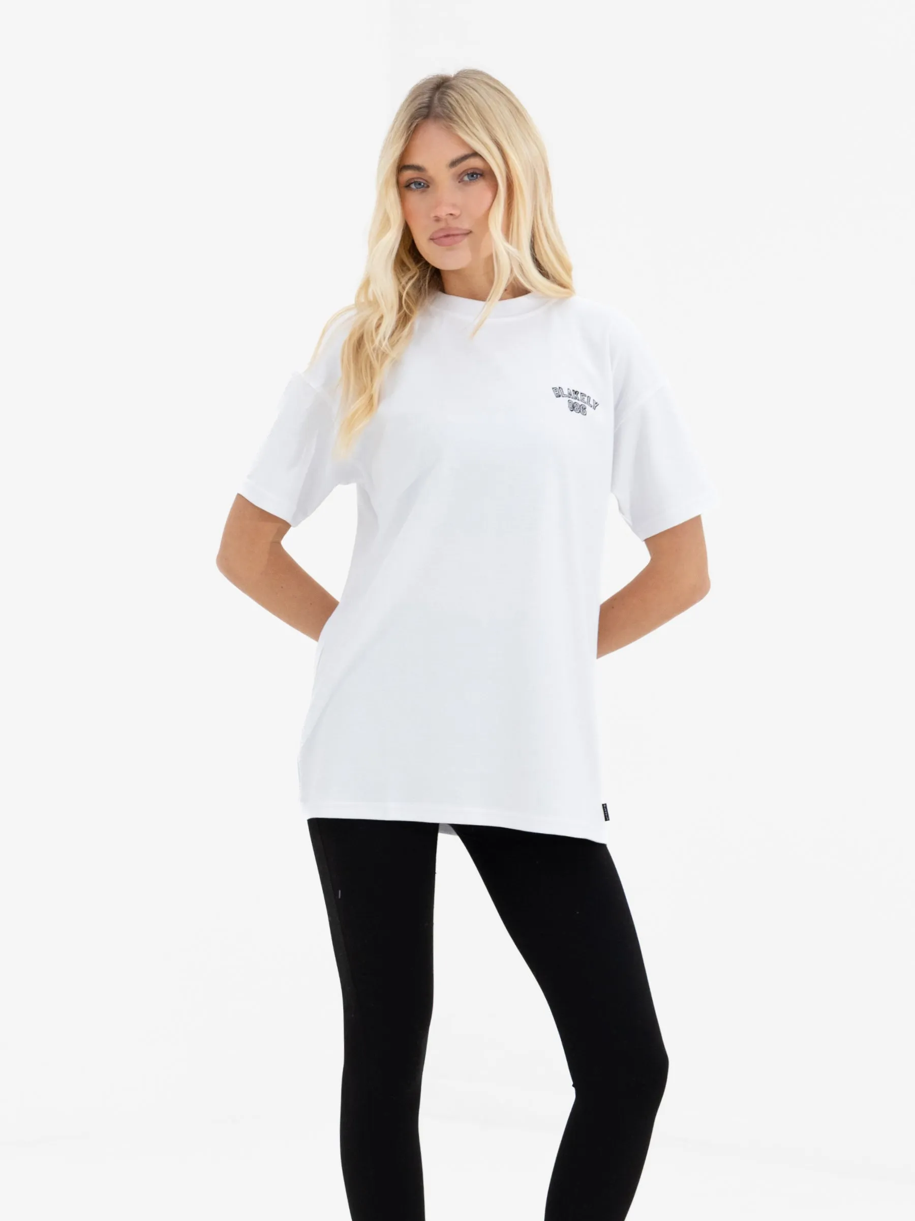 Alexis Oversized T-Shirt - White sold by Blakely product image thumbnail 2