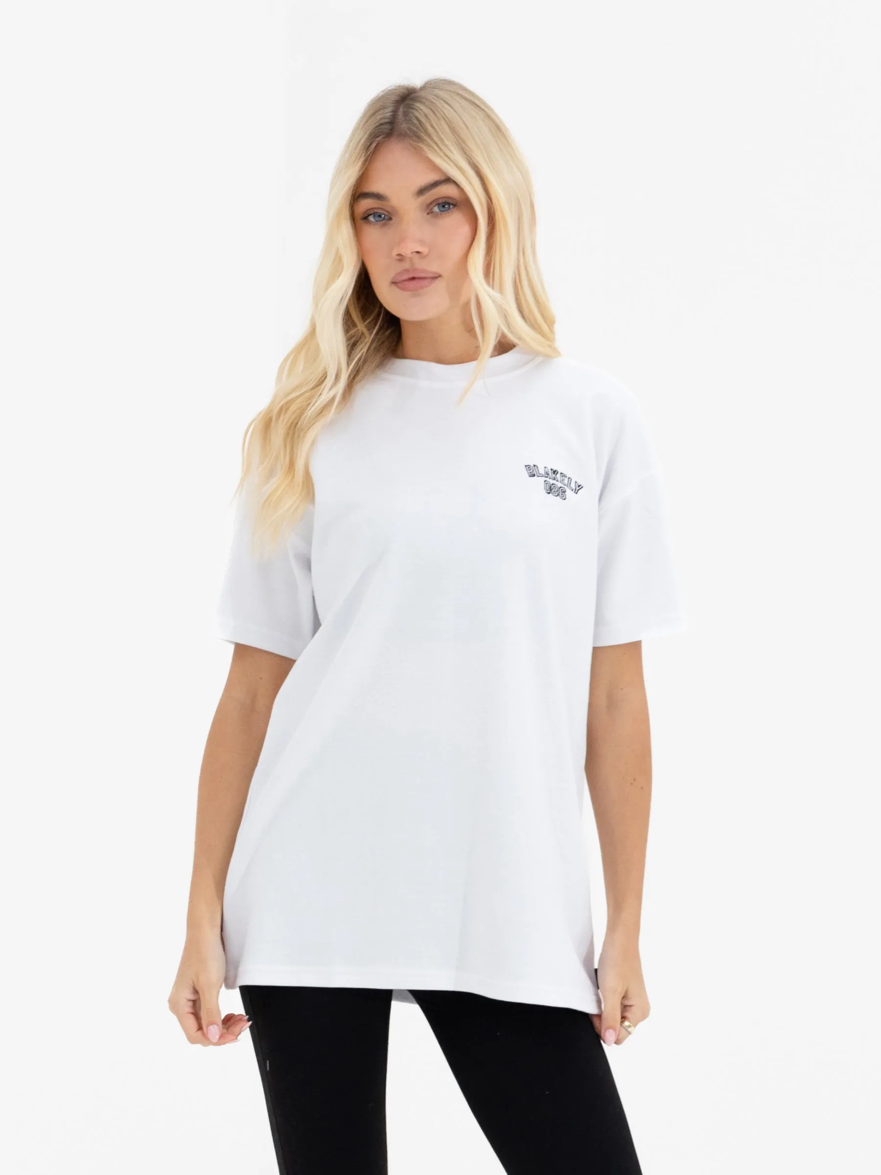 Alexis Oversized T-Shirt - White sold by Blakely