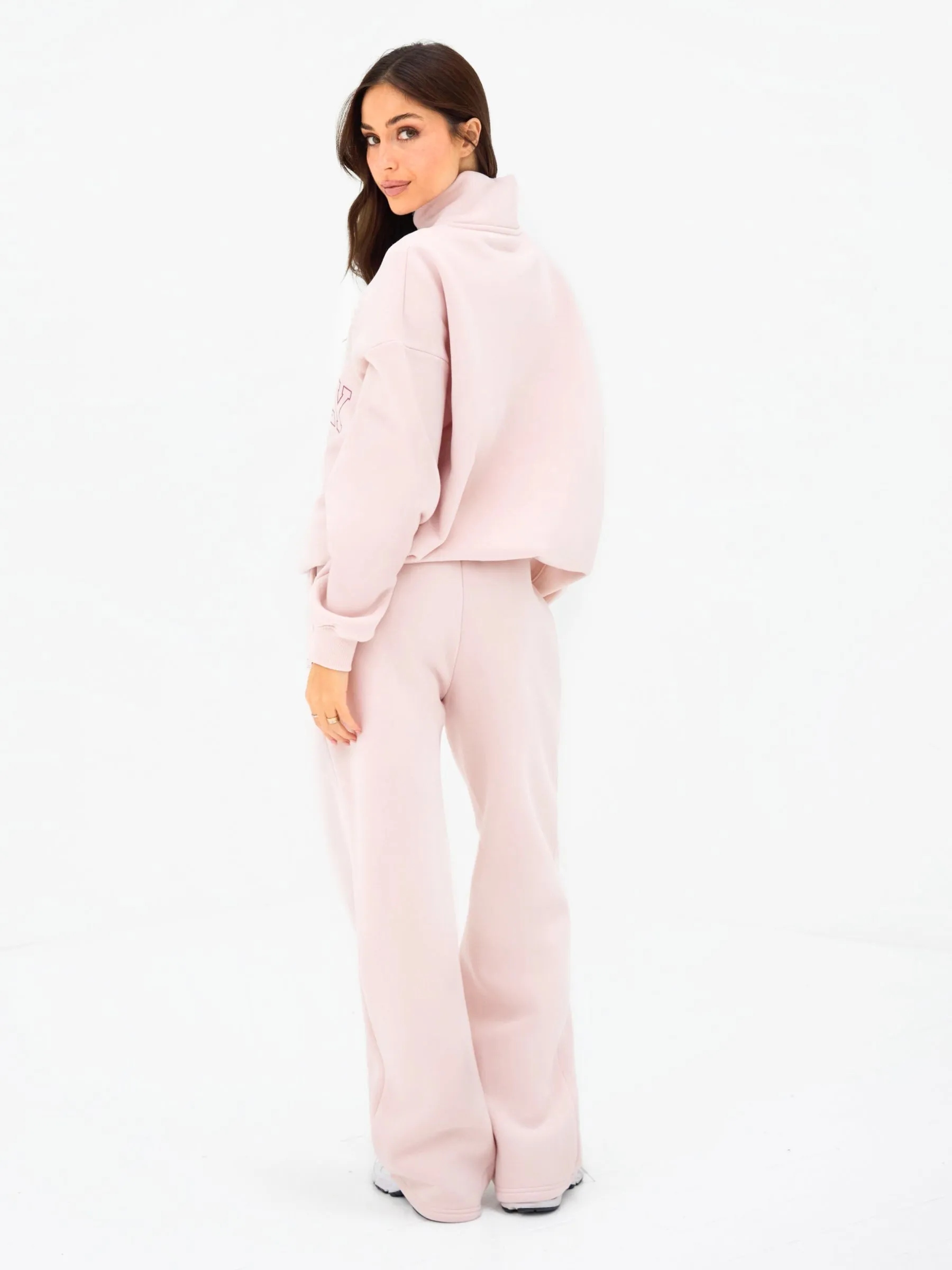 Outline Heritage Wide Leg Sweatpants - Ballet Pink sold by Blakely product image thumbnail 4
