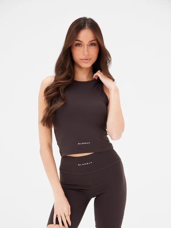 Ultimate Soft Lifestyle Vest - Espresso Brown made by Blakely