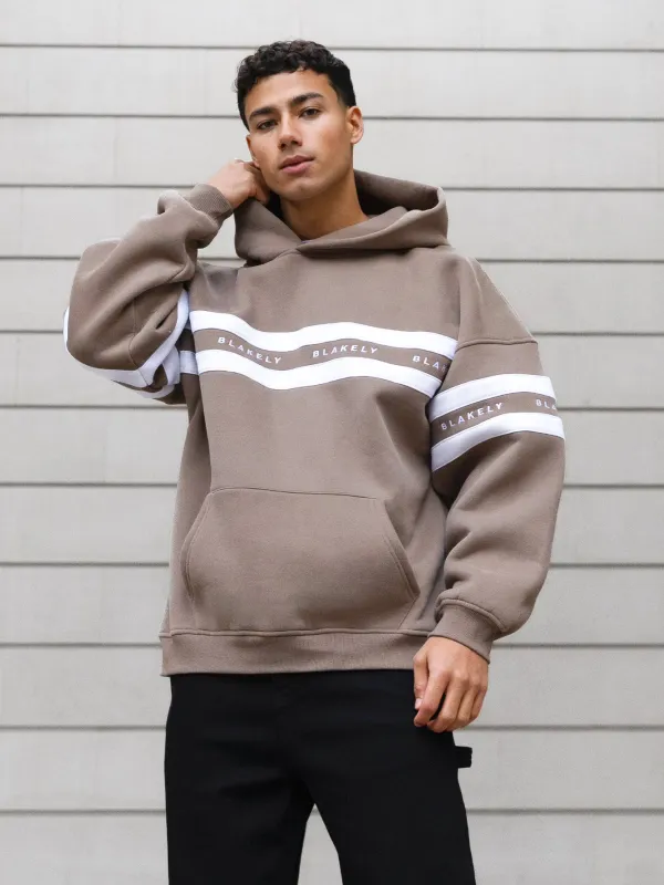 Theo Relaxed Hoodie - Light Brown made by Blakely