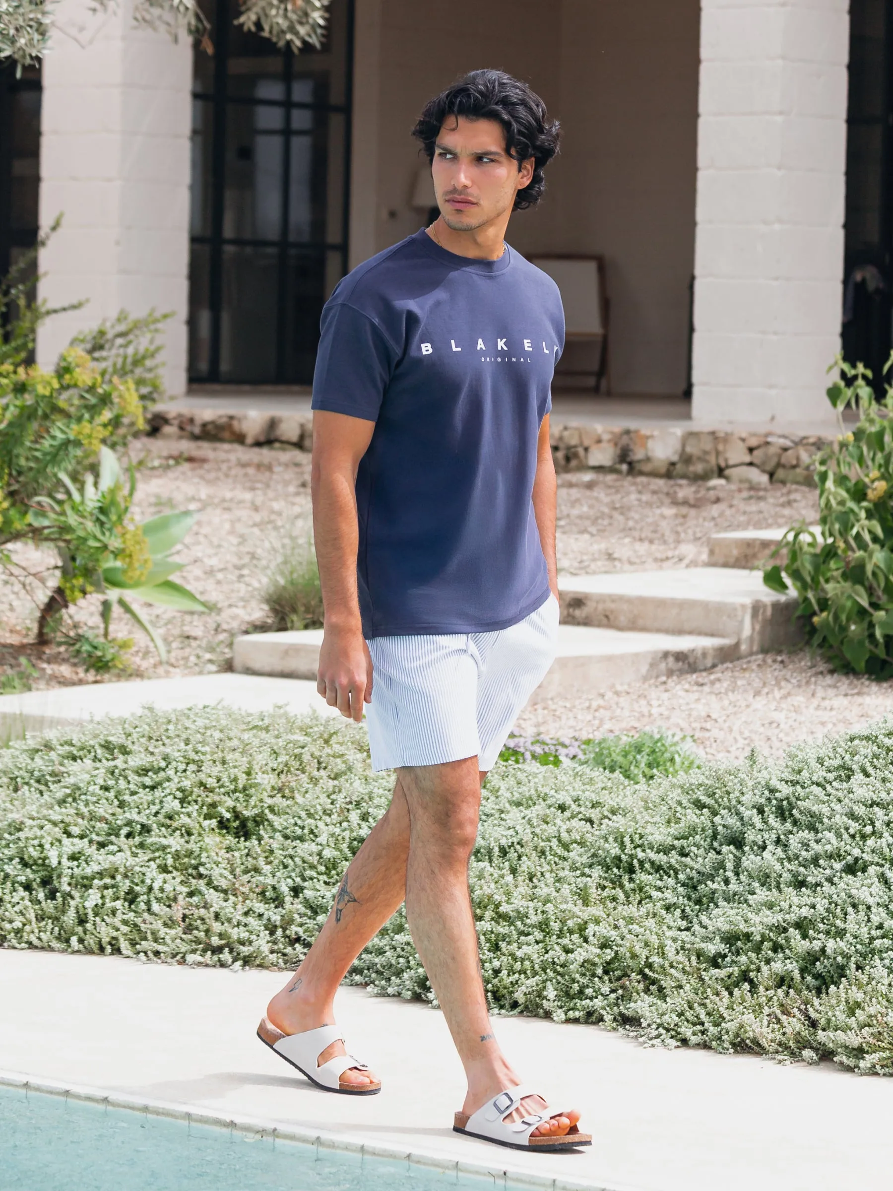 Sydney Relaxed T-Shirt - True Navy sold by Blakely product image thumbnail 3