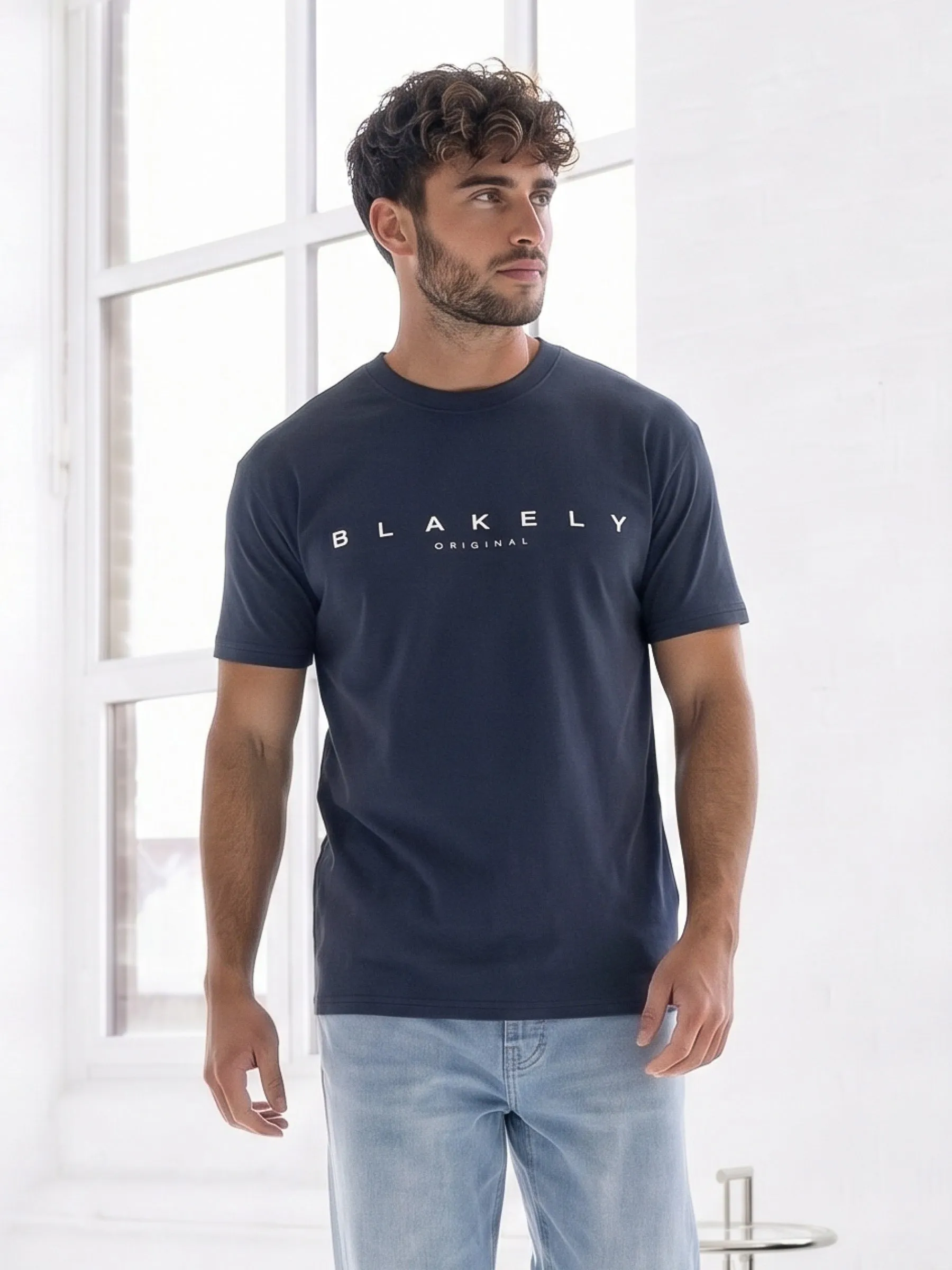 Sydney Relaxed T-Shirt - True Navy sold by Blakely