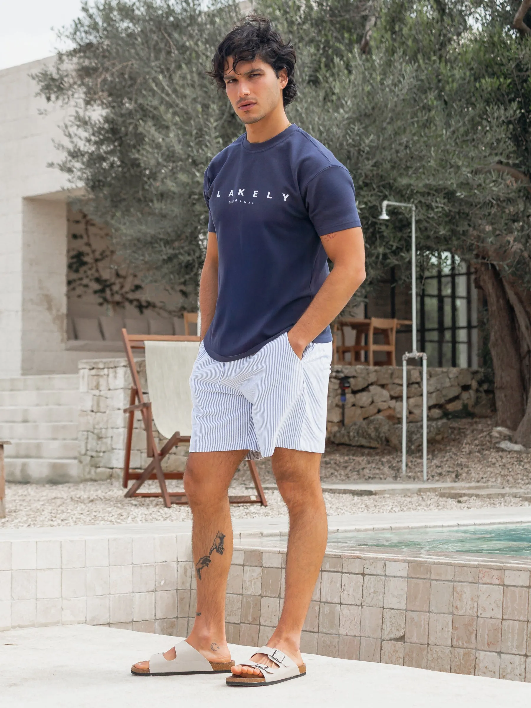 Sydney Relaxed T-Shirt - True Navy sold by Blakely product image thumbnail 5