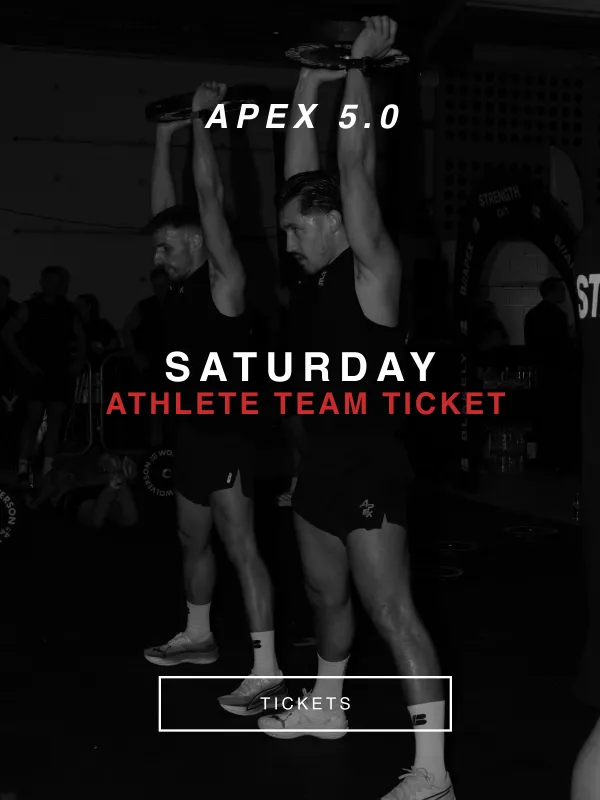 APEX 5.0 Athlete Tickets - Saturday made by Blakely