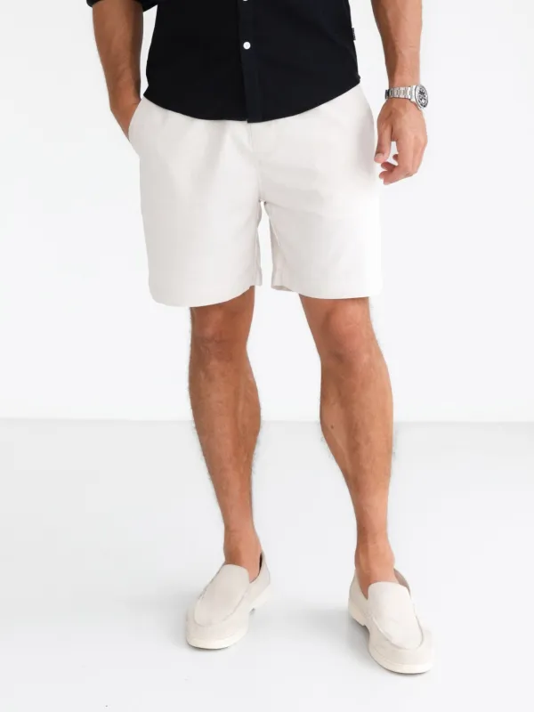 Lucca Shorts - White made by Blakely