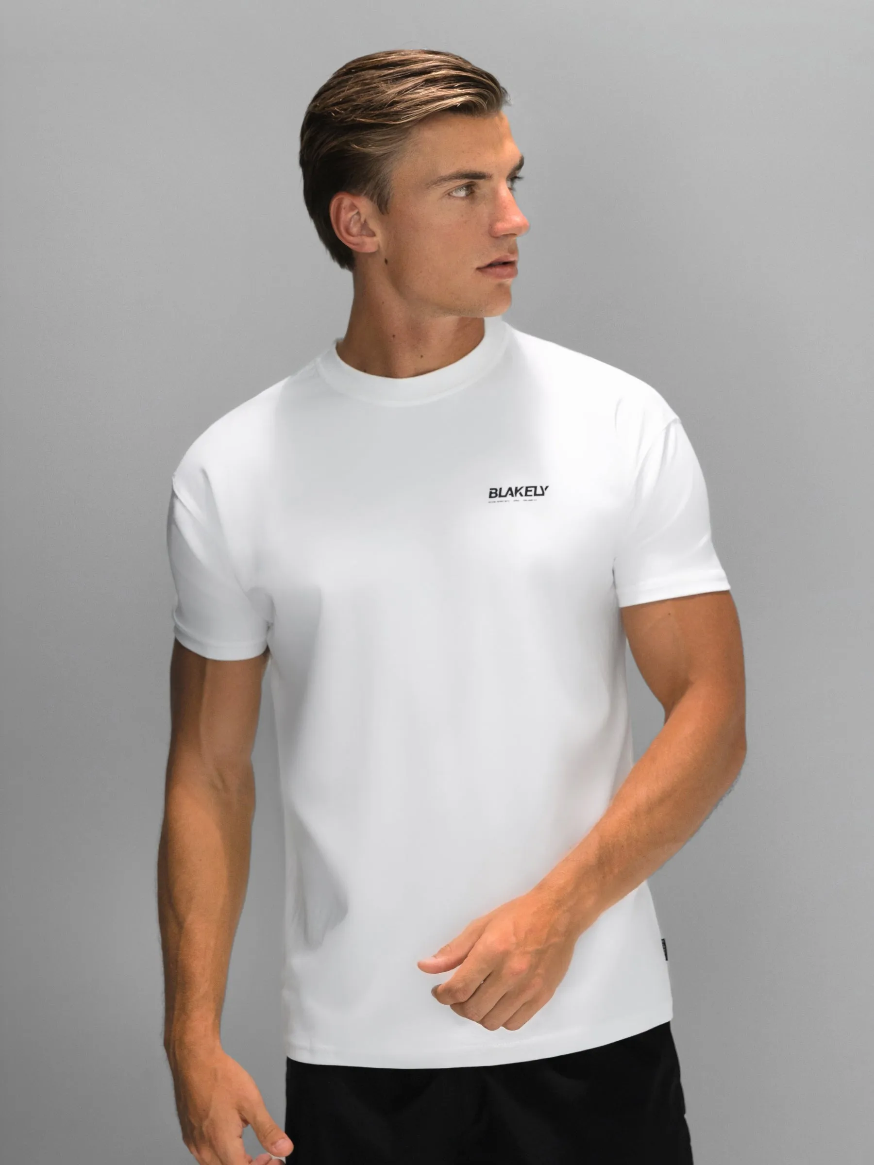 Apex Active Linear T-Shirt - White sold by Blakely product image thumbnail 4