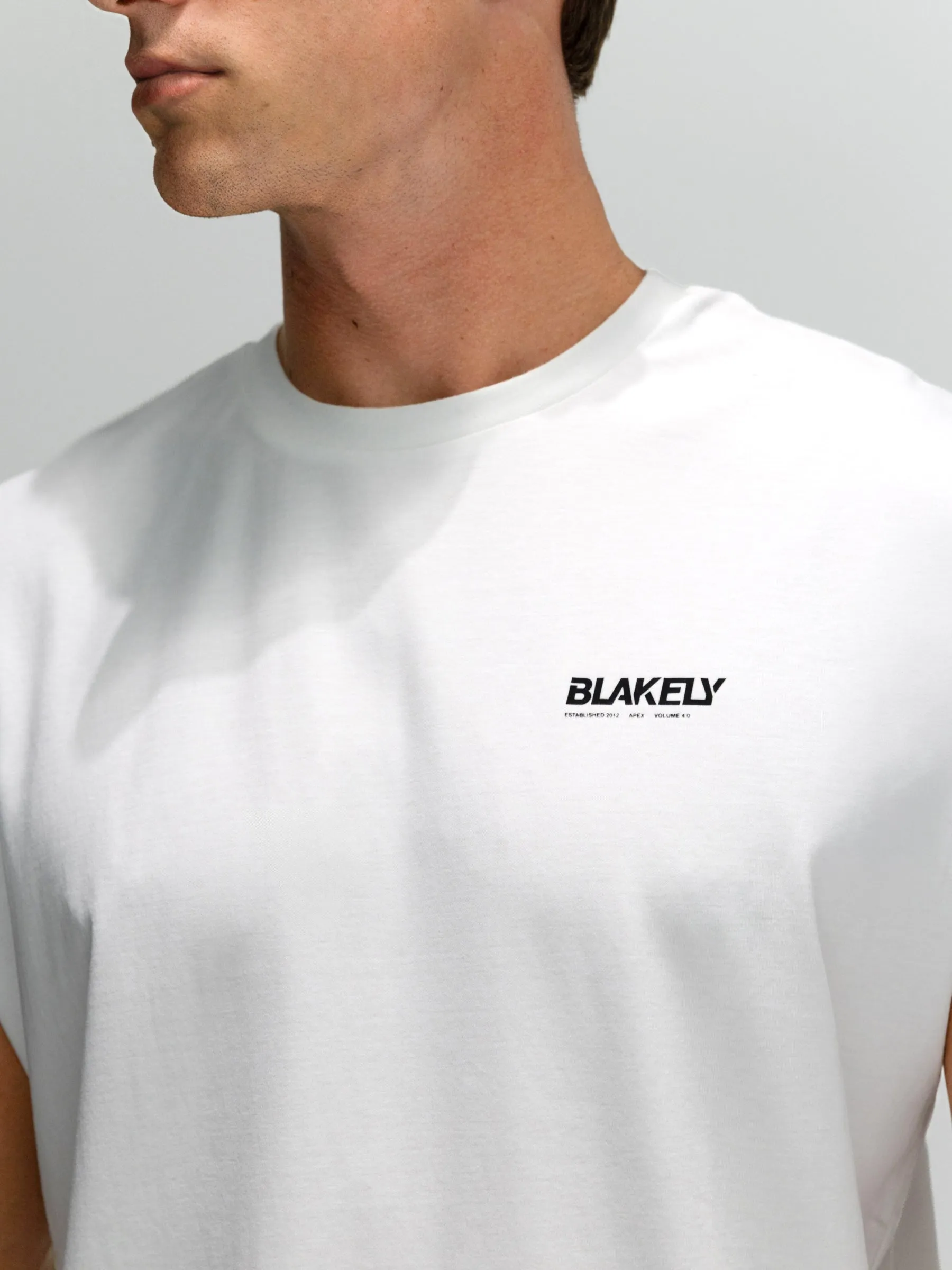 Apex Active Linear T-Shirt - White sold by Blakely product image thumbnail 2
