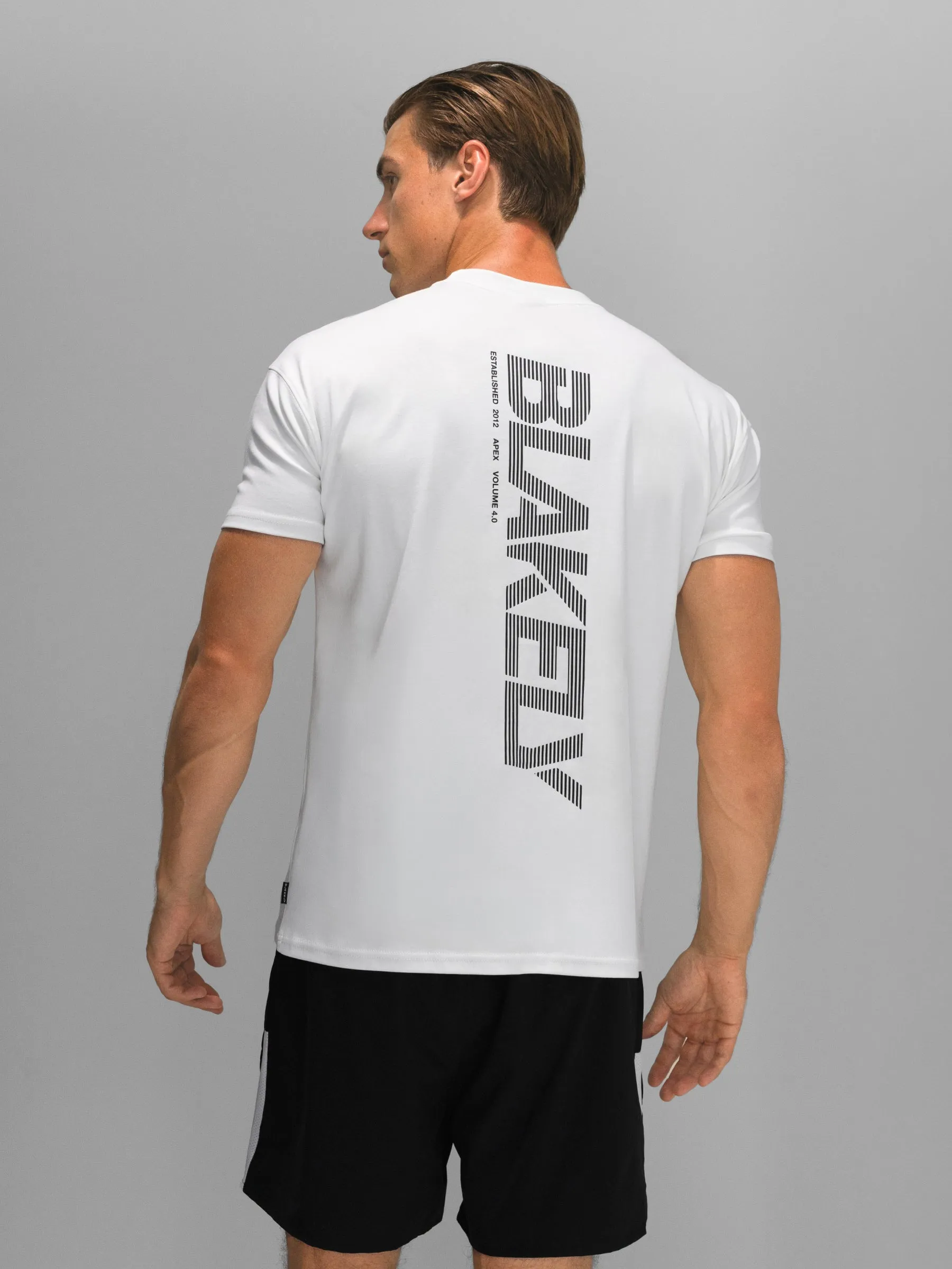 Apex Active Linear T-Shirt - White sold by Blakely product image thumbnail 3