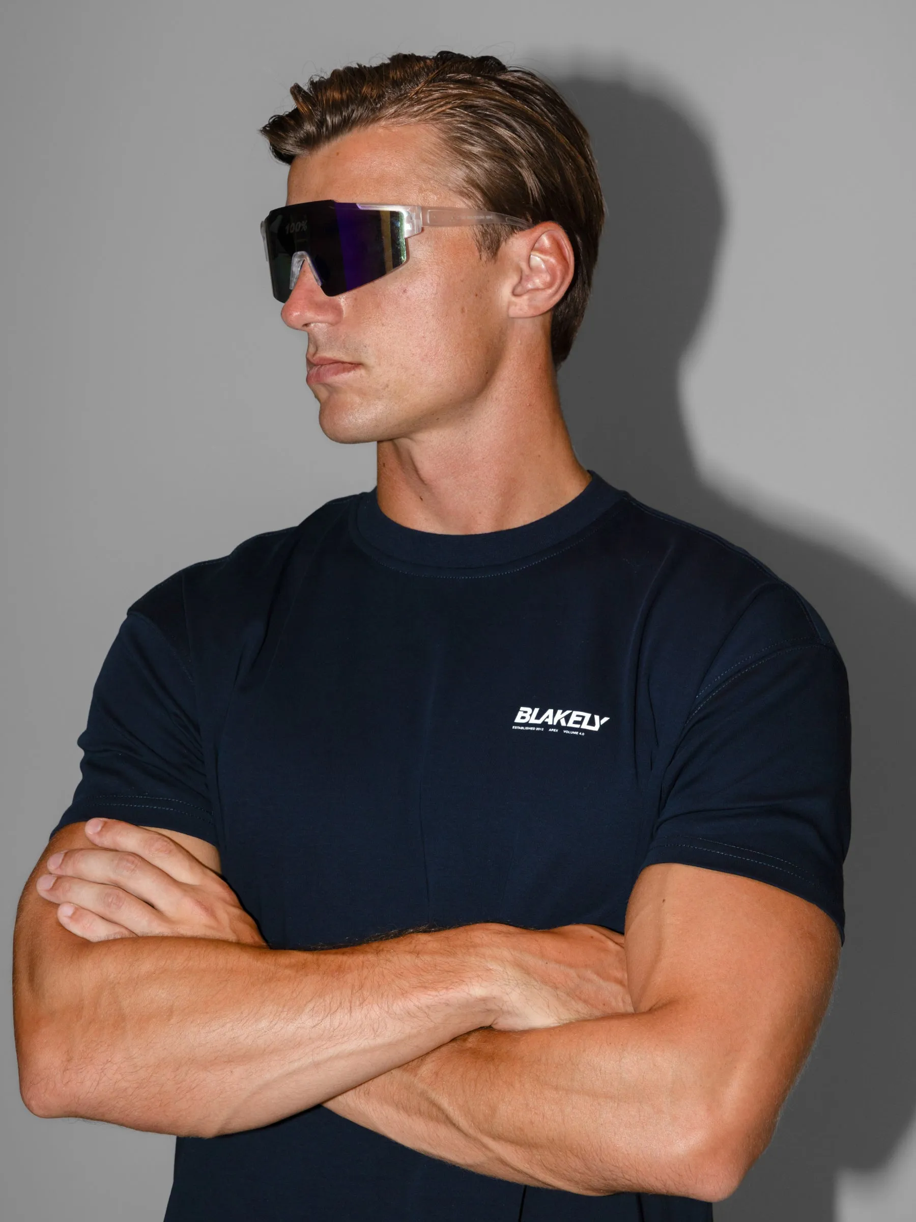 Apex Active Linear T-Shirt - Midnight Navy sold by Blakely product image thumbnail 2