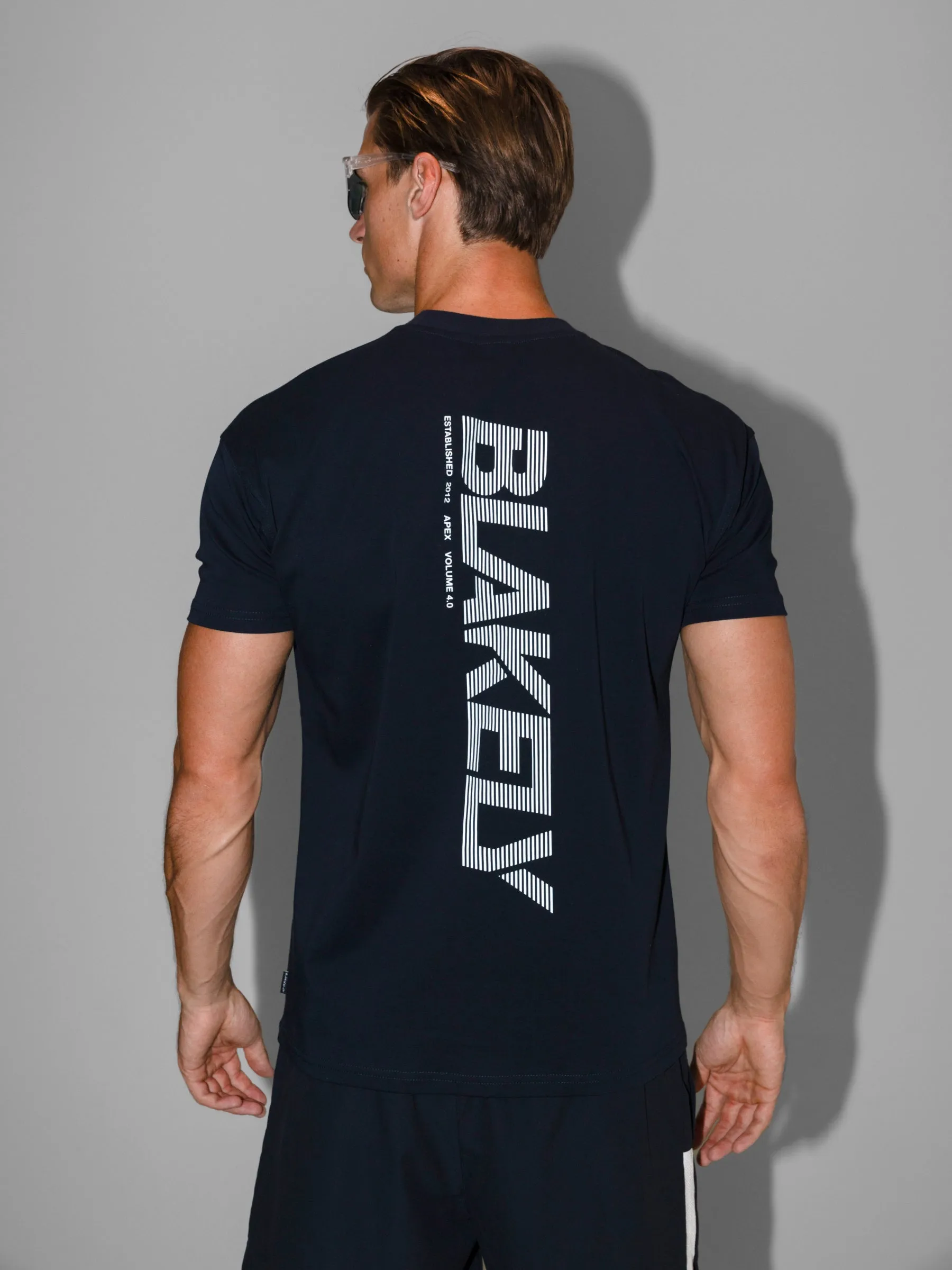 Apex Active Linear T-Shirt - Midnight Navy sold by Blakely product image thumbnail 3