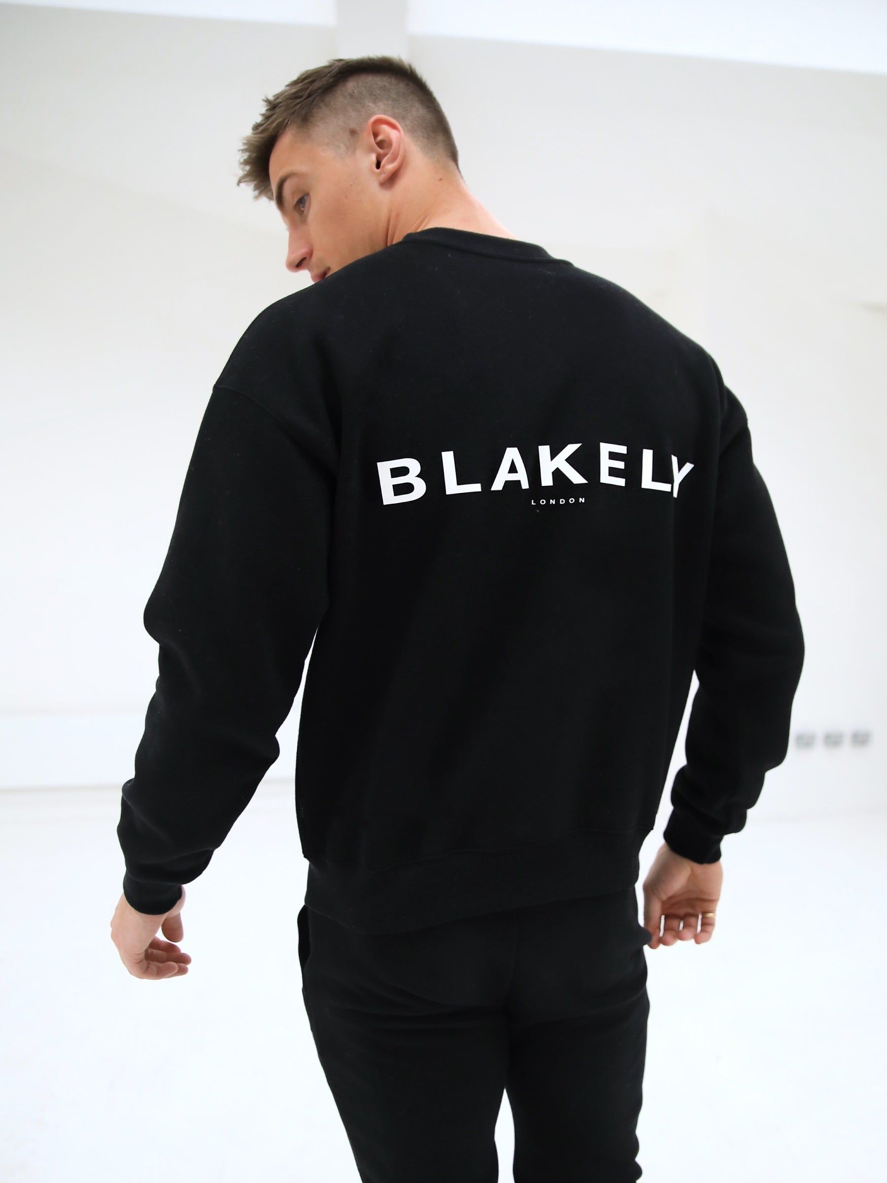 Blakely London Oversized Jumper - Black sold by Blakely product image thumbnail 3