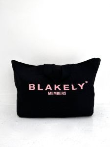 Members Tote Bag - Black & Pink sold by Blakely