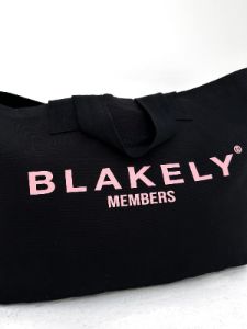 Members Tote Bag - Black & Pink sold by Blakely