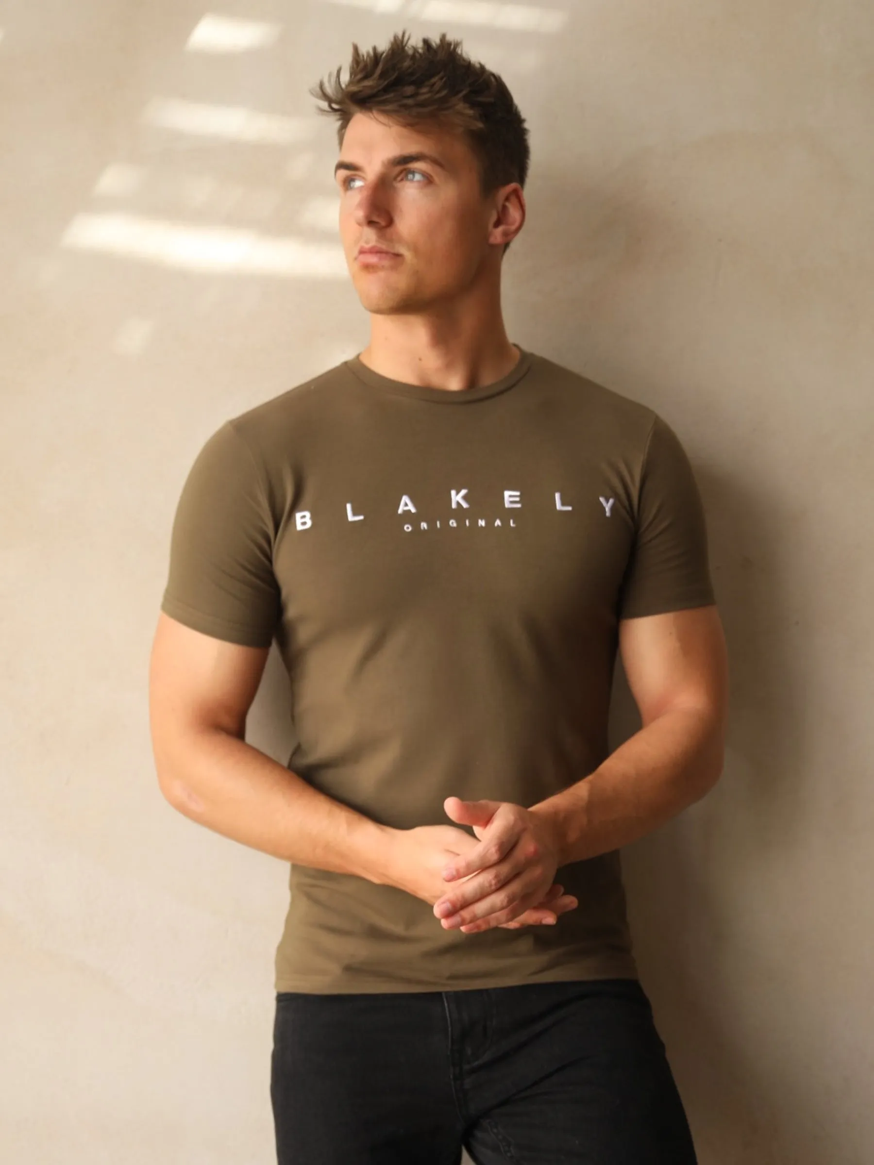 Ryaan T-Shirt - Khaki Green sold by Blakely product image thumbnail 3