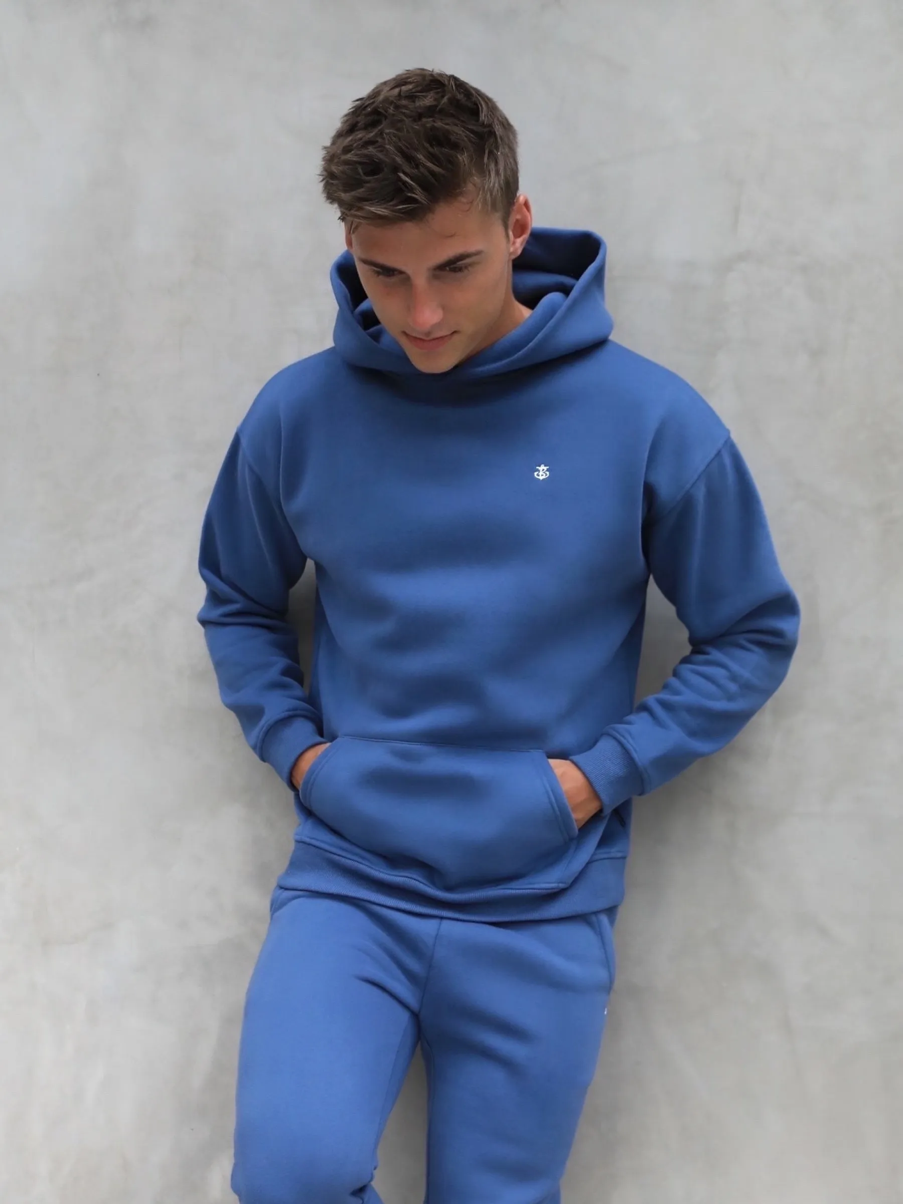 Anchor Relaxed Hoodie - Blue sold by Blakely product image thumbnail 4