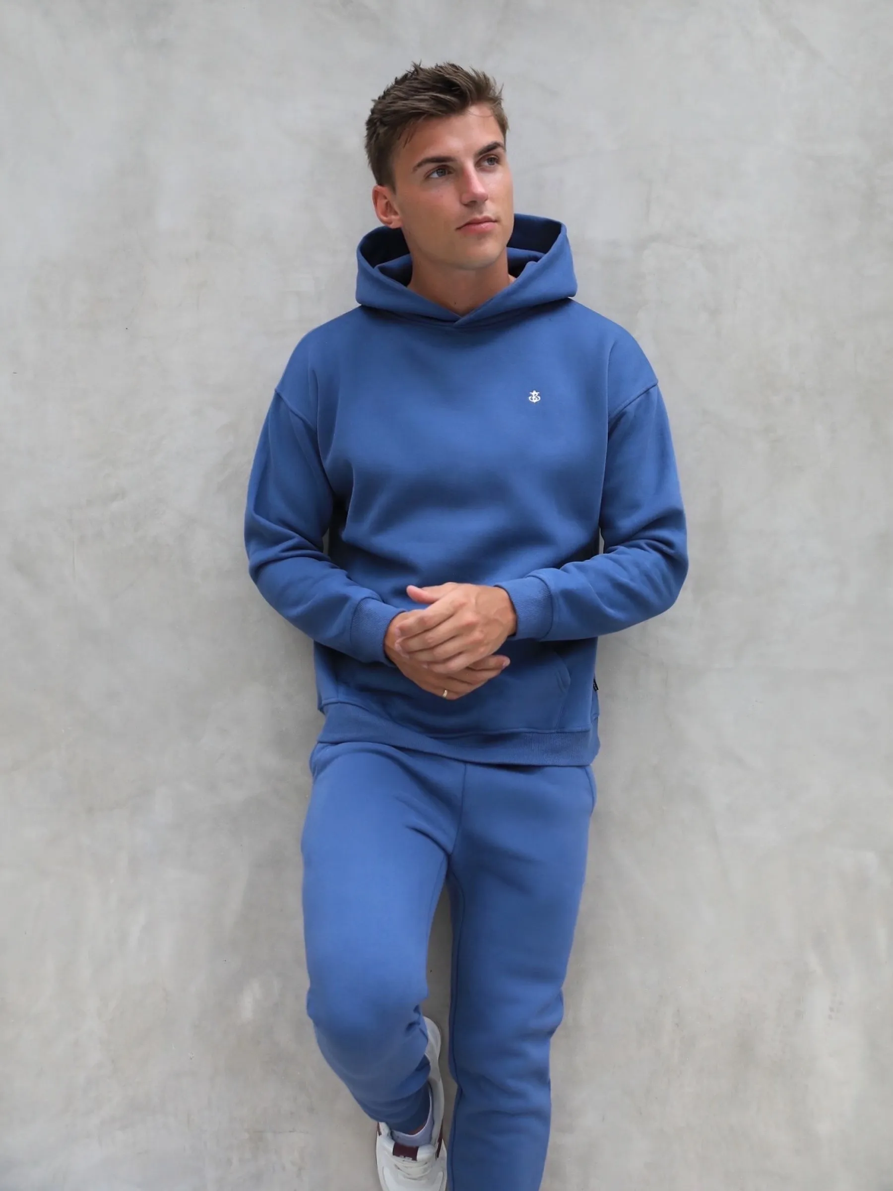 Anchor Relaxed Hoodie - Blue sold by Blakely product image thumbnail 3