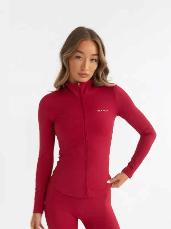Ultimate Full Zip Jacket - Cherry Red sold by Blakely